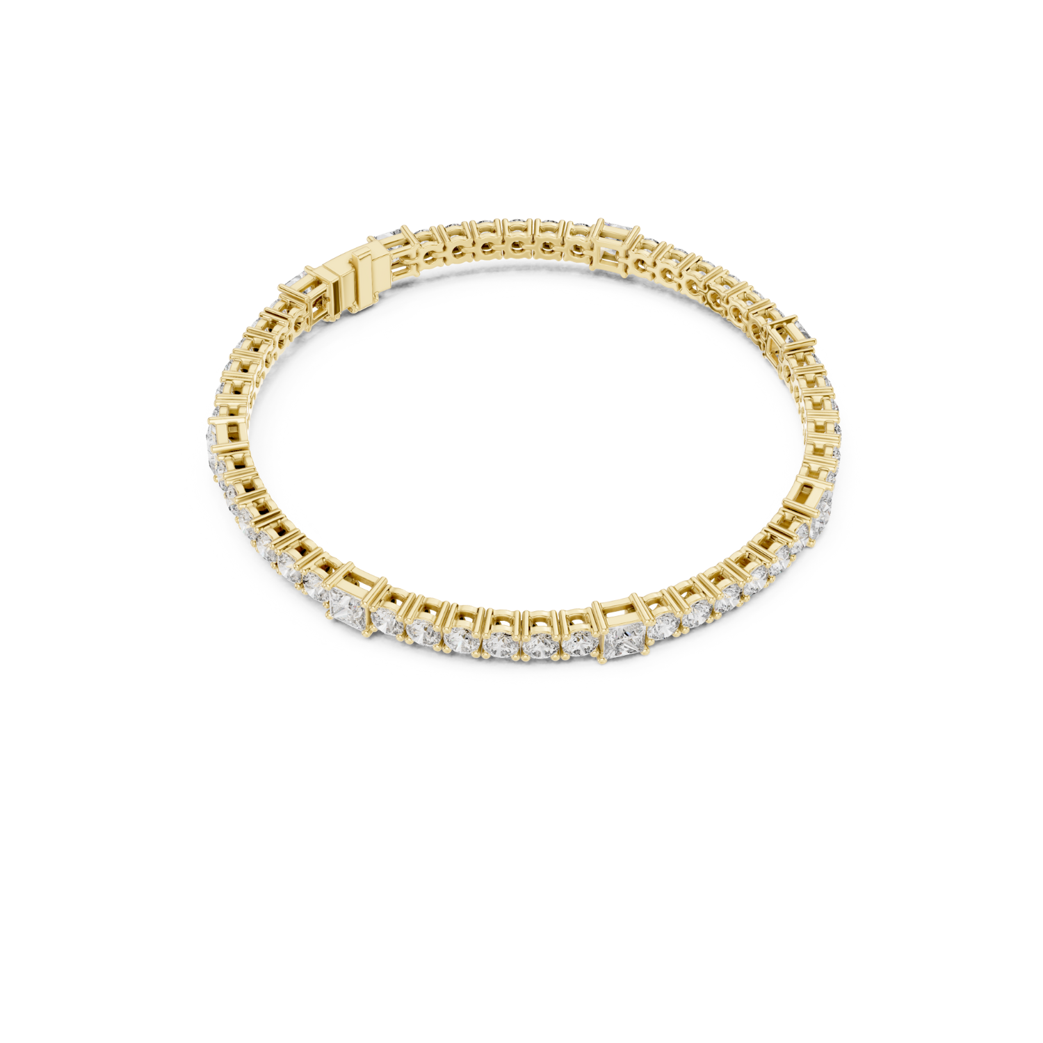 Natural Diamond Tennis Bracelet – 6.62ct H/VS1 Supreme Classic Luxe