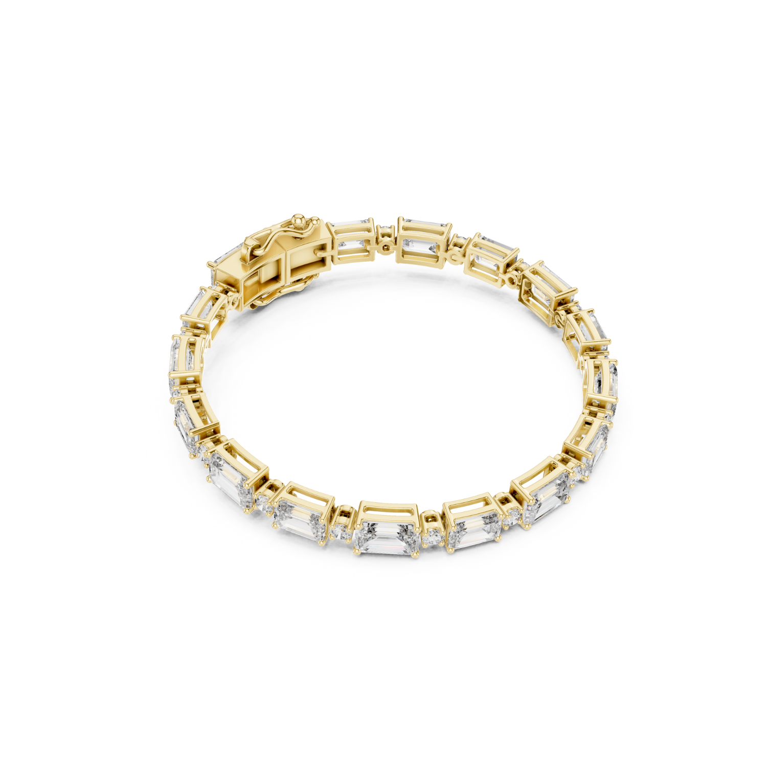 Natural Diamond Tennis Bracelet – 11.34ct H/VS1 Regal Crown Opulence Collection