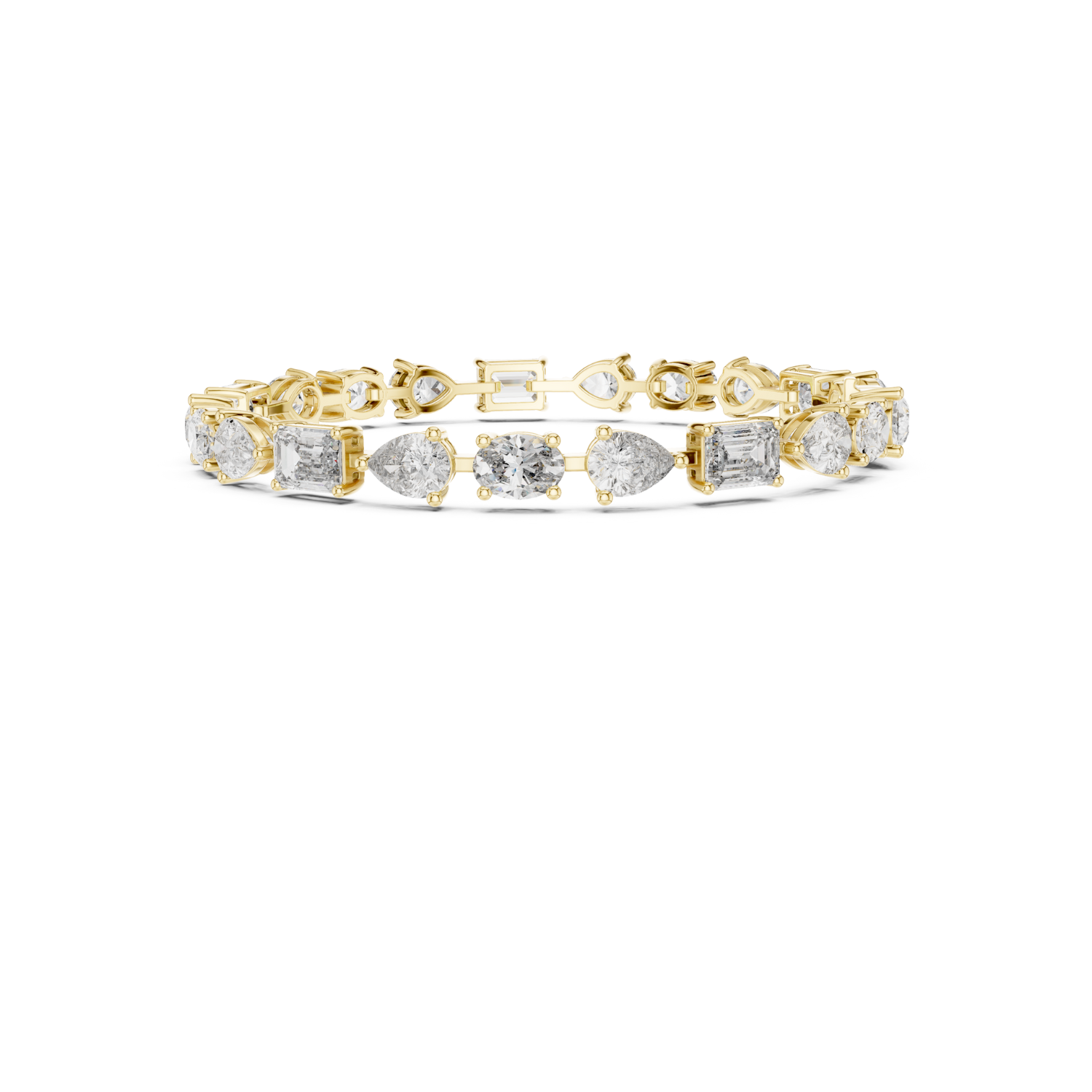 Natural Diamond Tennis Bracelet – 15.48ct H/SI1 Imperial Majesty Luxe Edition