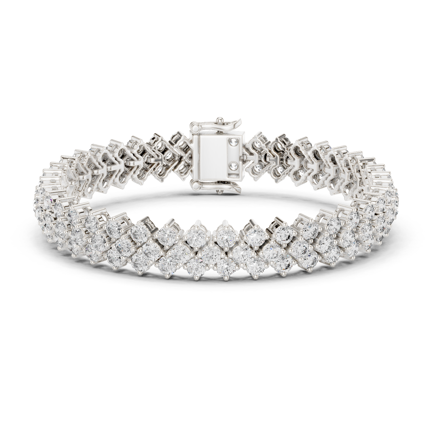 Natural Diamond Tennis Bracelet – 6.00ct GH/VS Elite Classic Edition