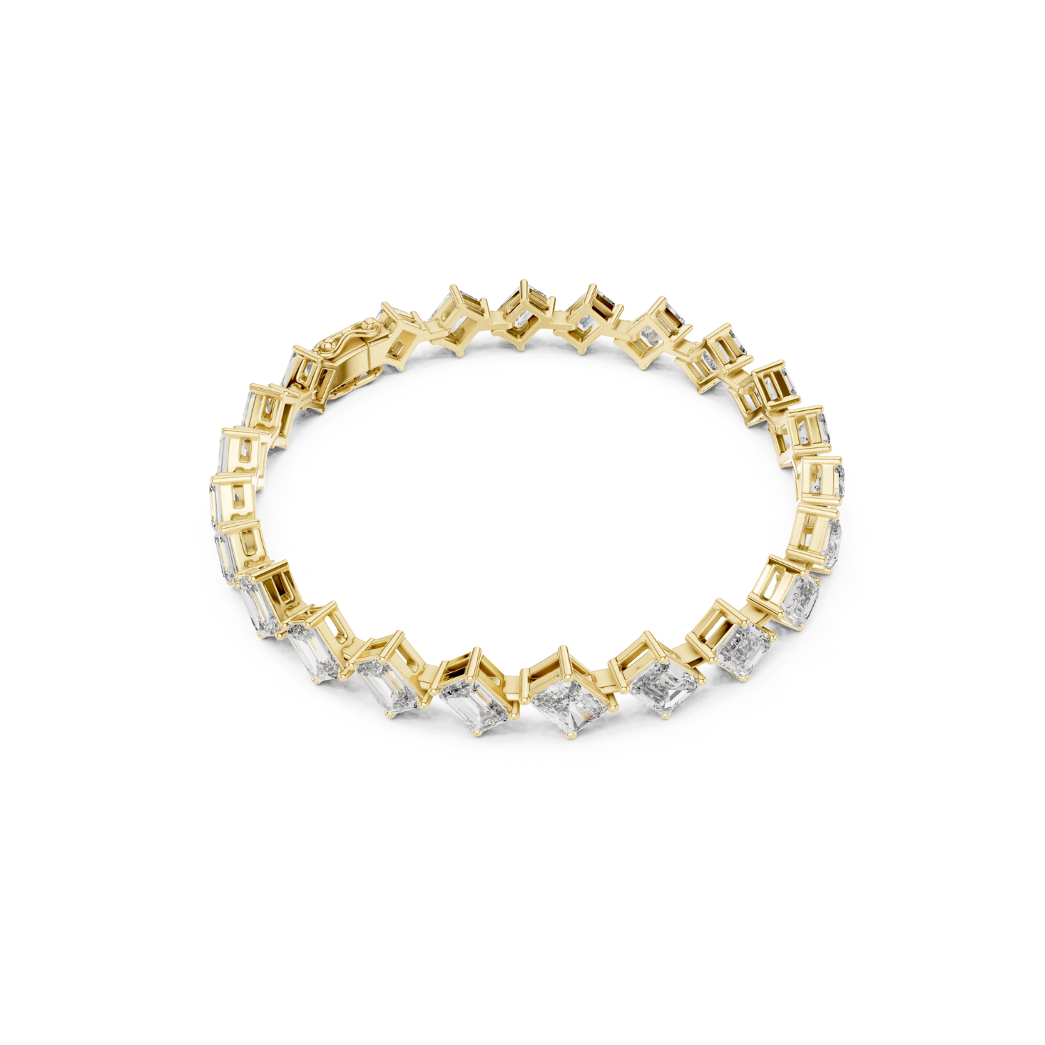 Natural Diamond Tennis Bracelet – 13.73ct I/SI1 Regal Majesty Heritage Collection