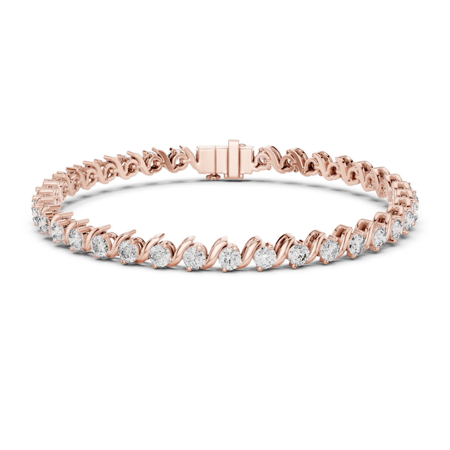 Natural Diamond Tennis Bracelet – 3.60ct EF/VS Opulent Luxe Collection