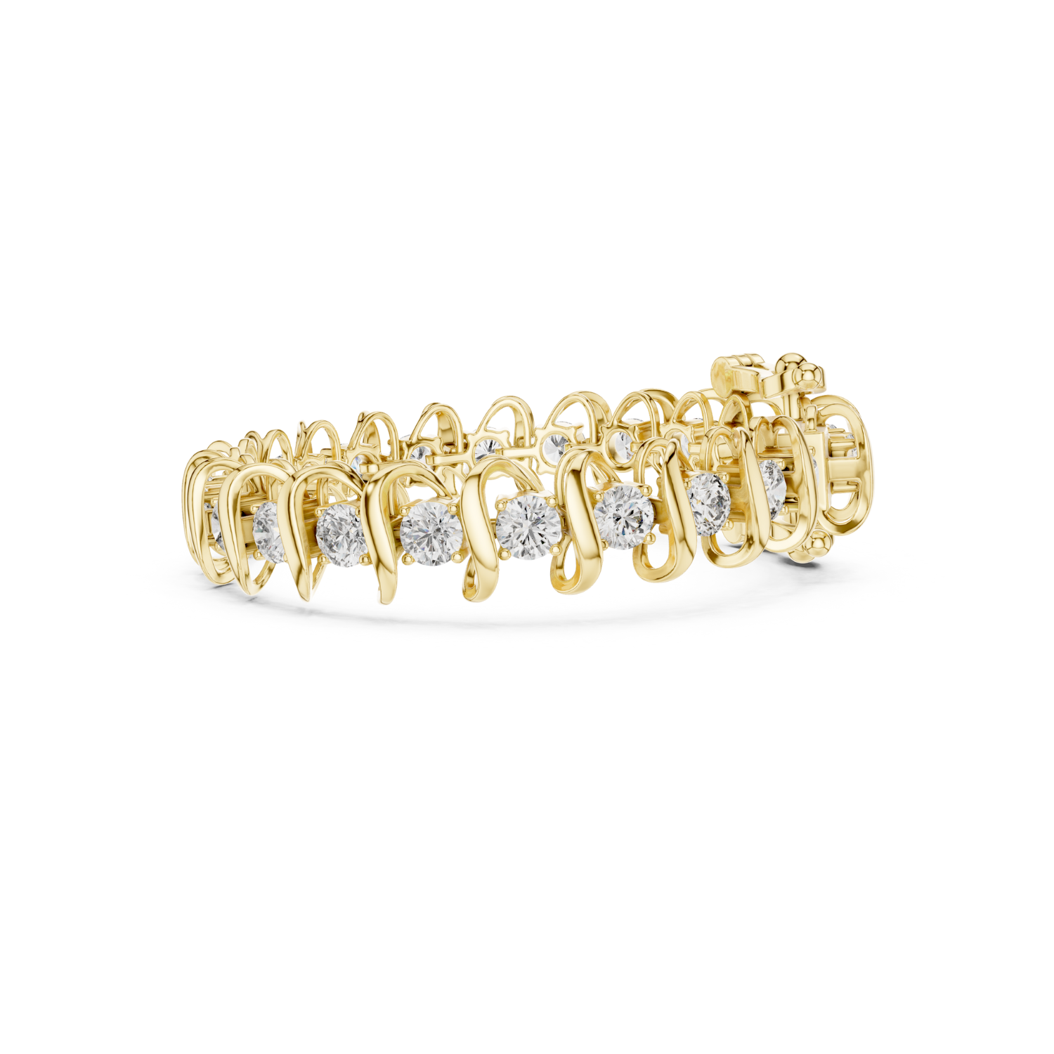 Natural Diamond Tennis Bracelet – 11.00ct H/VS2 Royal Essence Luxe Edition