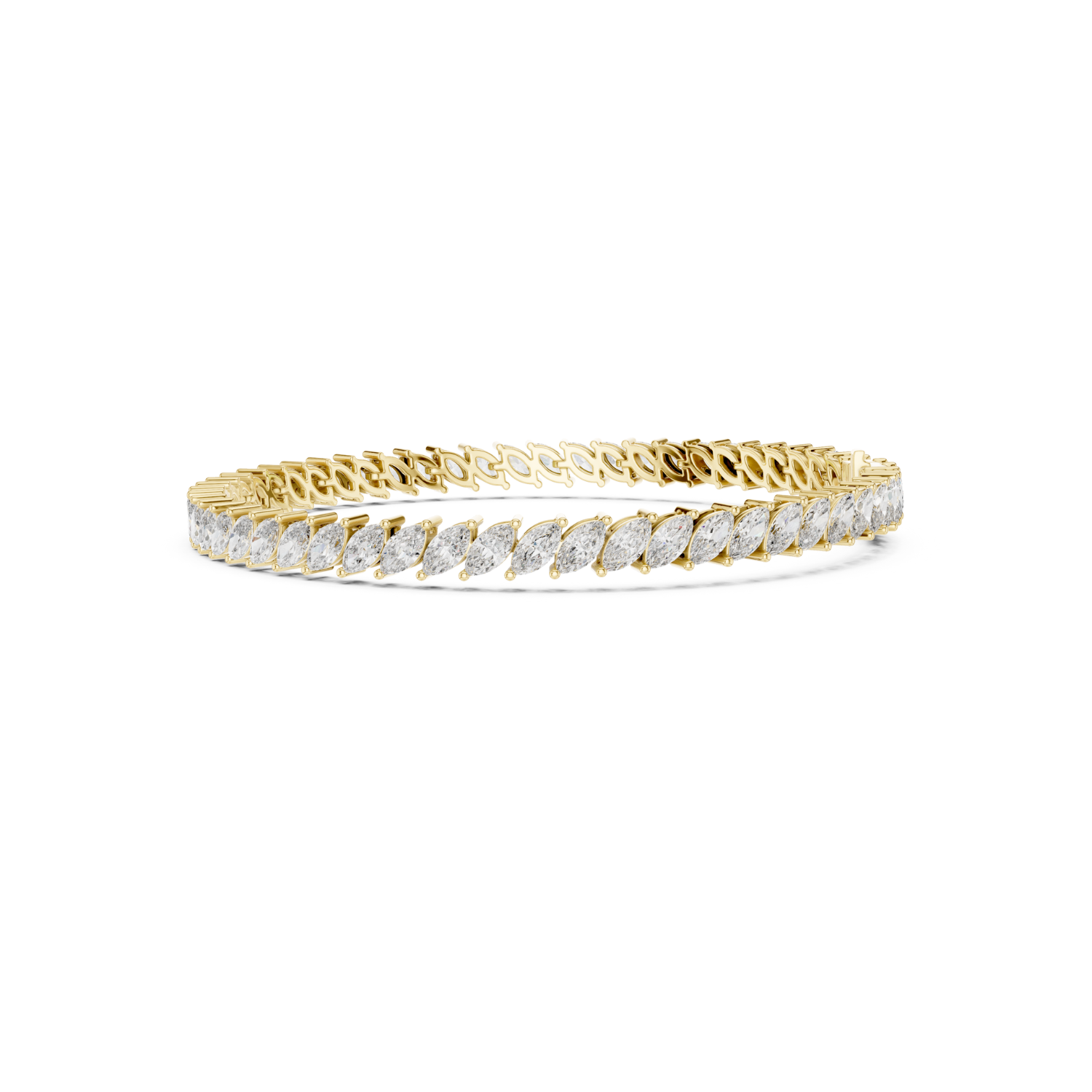 Natural Diamond Tennis Bracelet – 8.40ct GH/SI Noble Crown Luxe Series