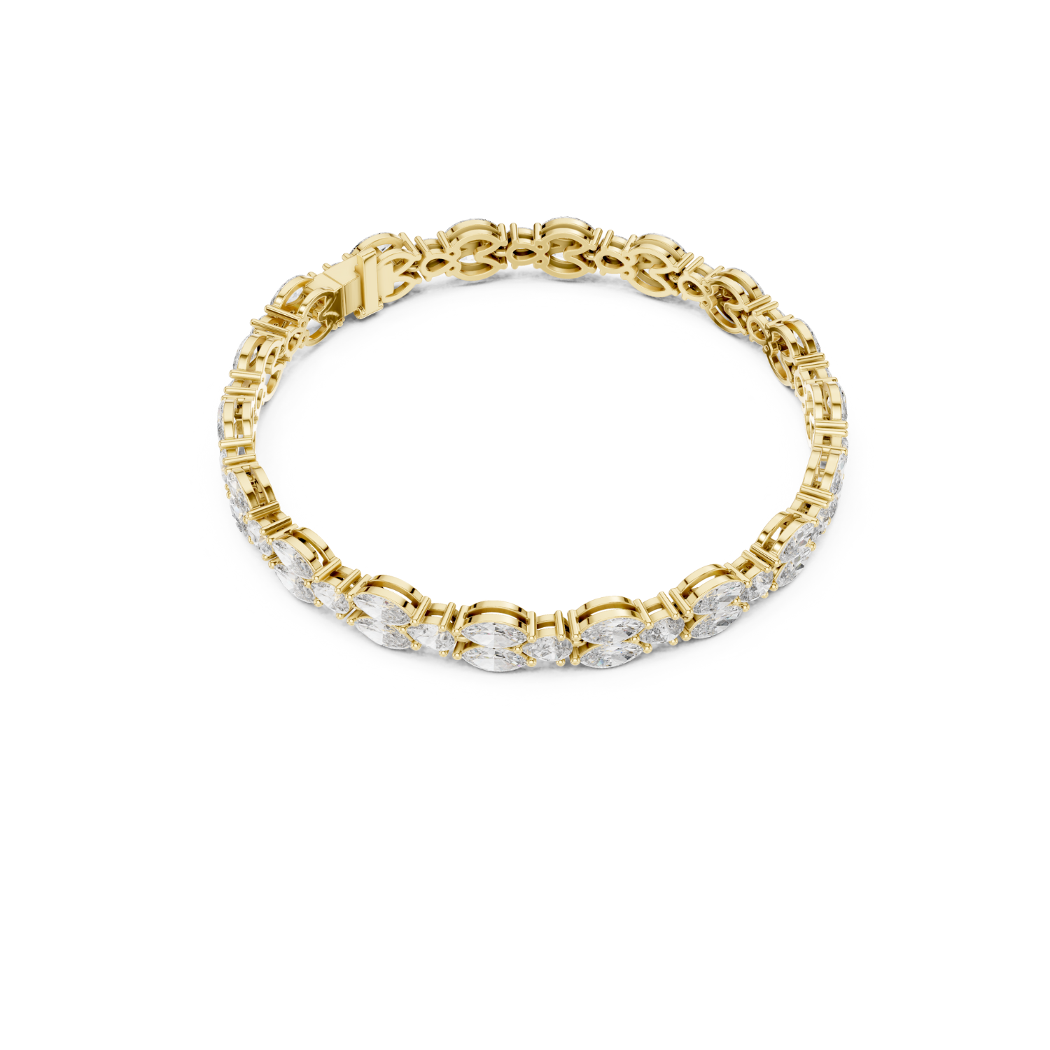 Natural Diamond Tennis Bracelet – 9.02ct GH/SI Signature Opulent Luxe