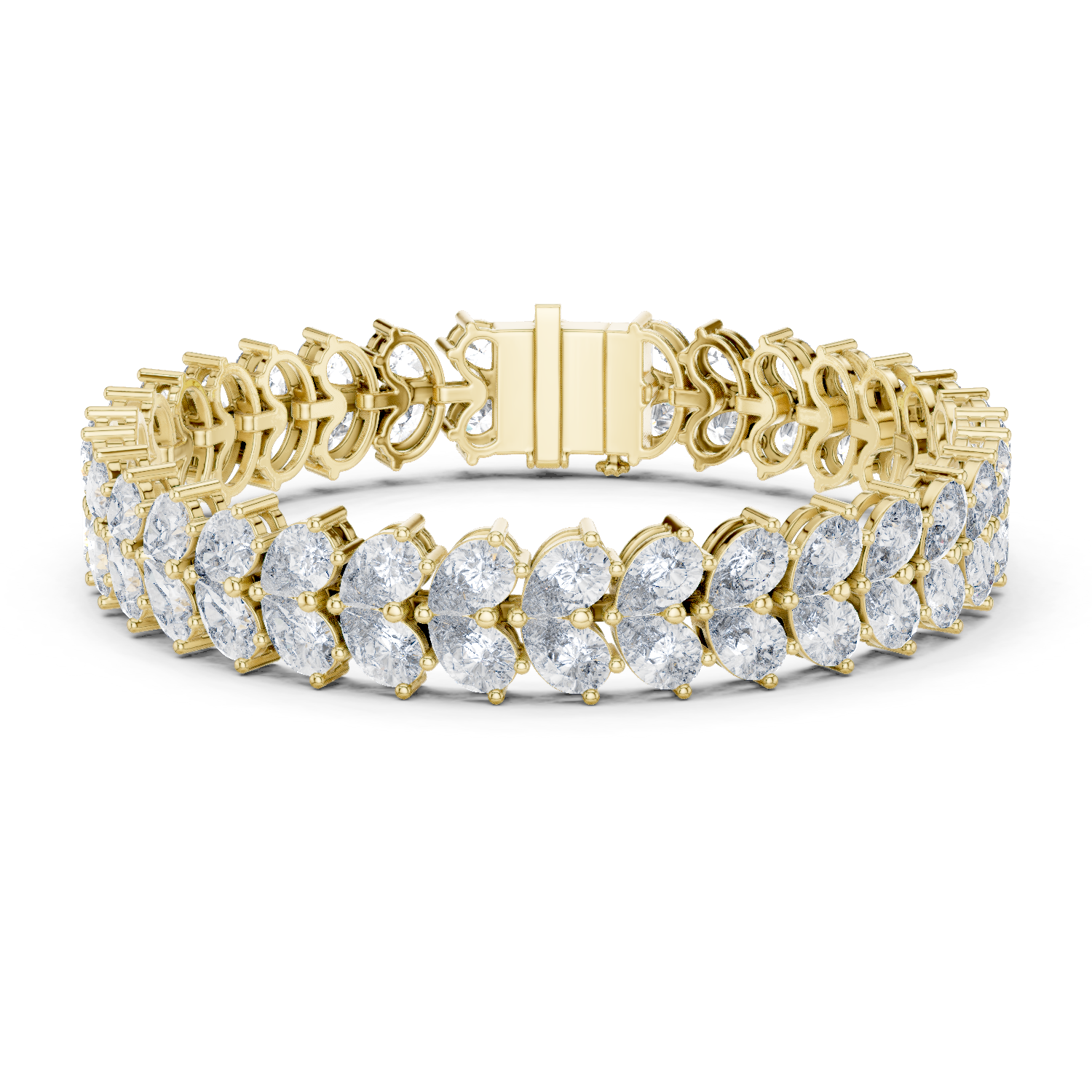 Natural Diamond Tennis Bracelet – 17.58ct J/VS1 Grand Royale Prestige Edition