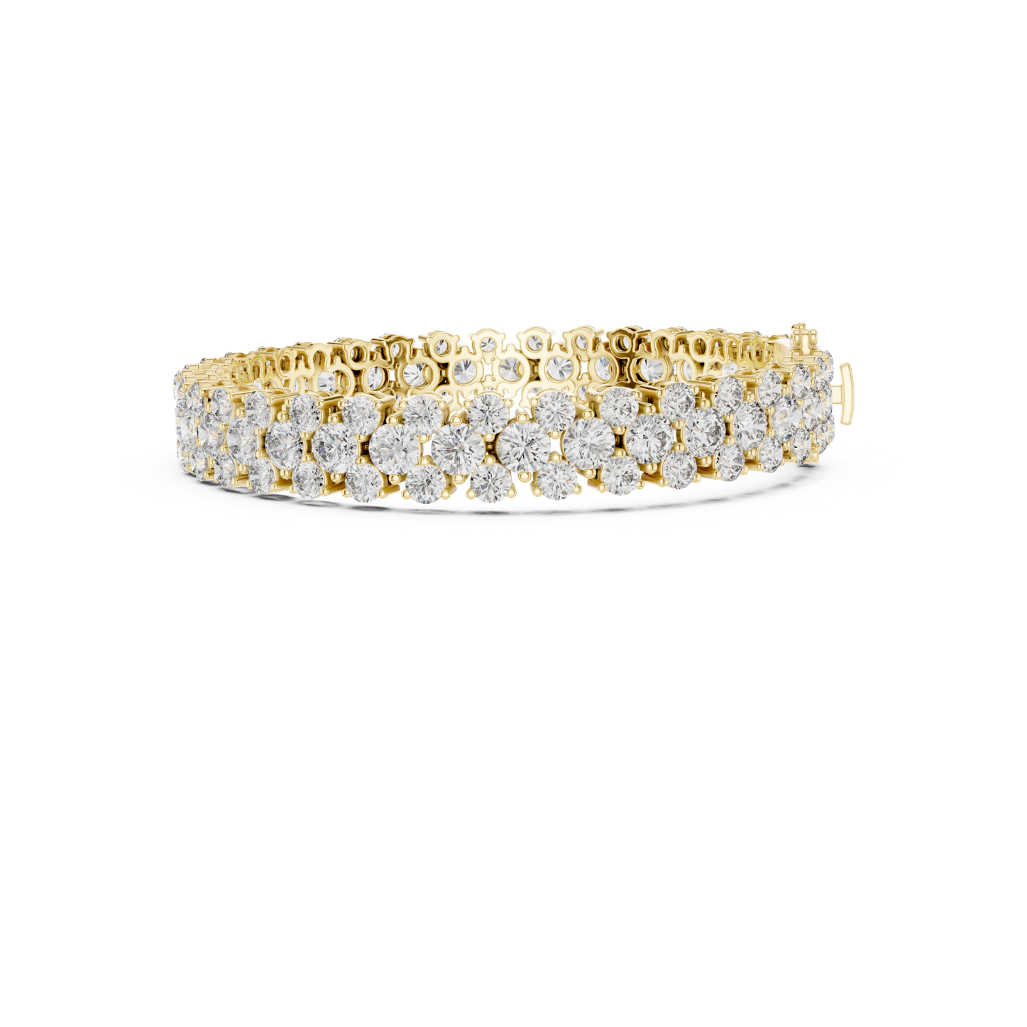 Natural Diamond Tennis Bracelet – 17.38ct I/VS1 Grand Regal Luxe Edition