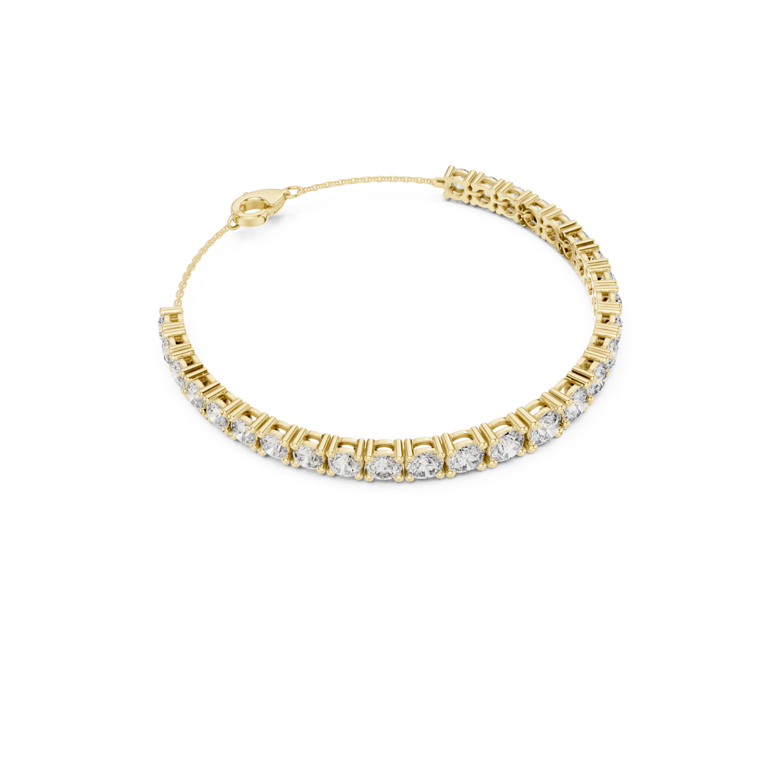 Natural Diamond Tennis Bracelet – 8.06ct H/VS1 Imperial Opulence Collection