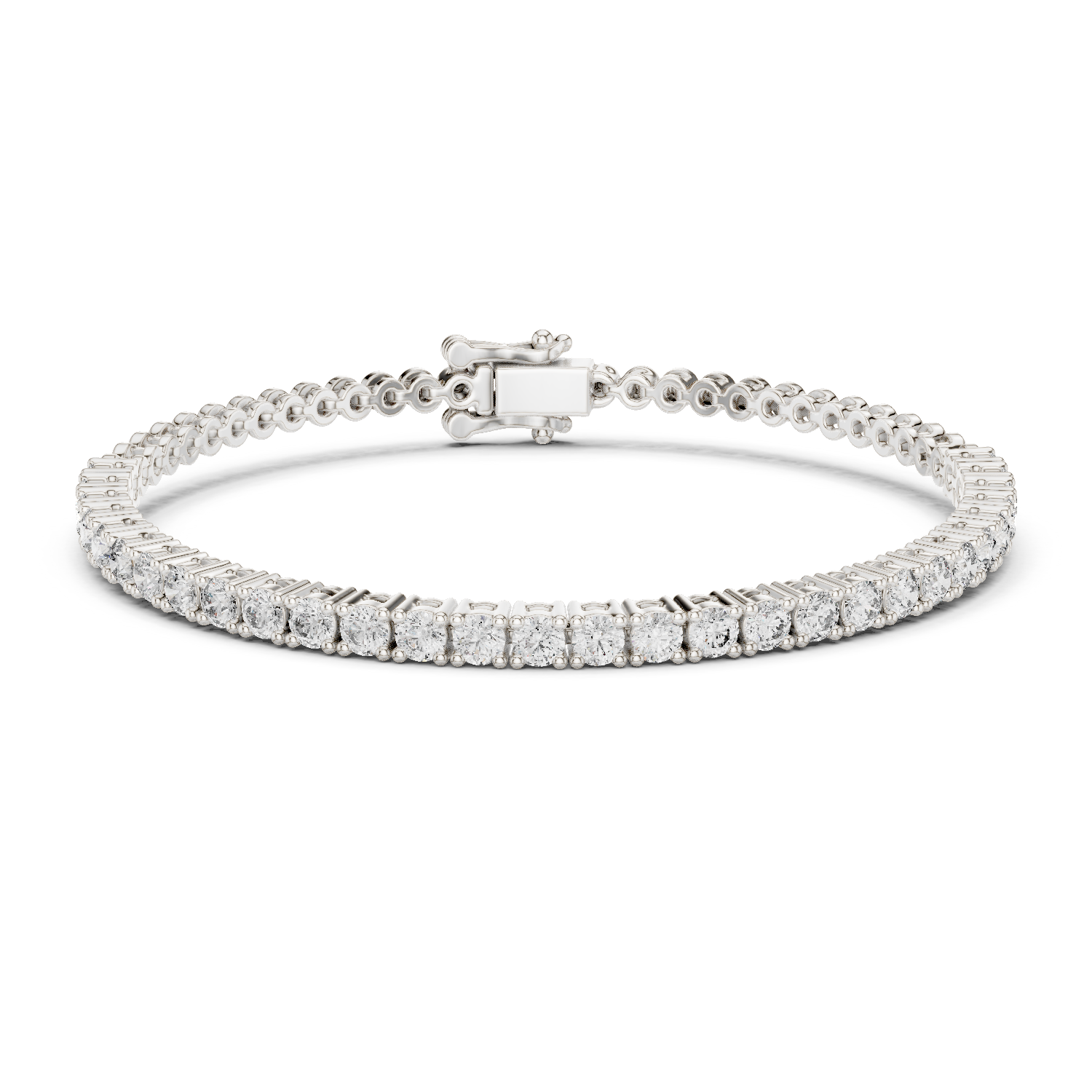 Natural Diamond Tennis Bracelet – 1.95ct EF/VS Timeless Elite Series