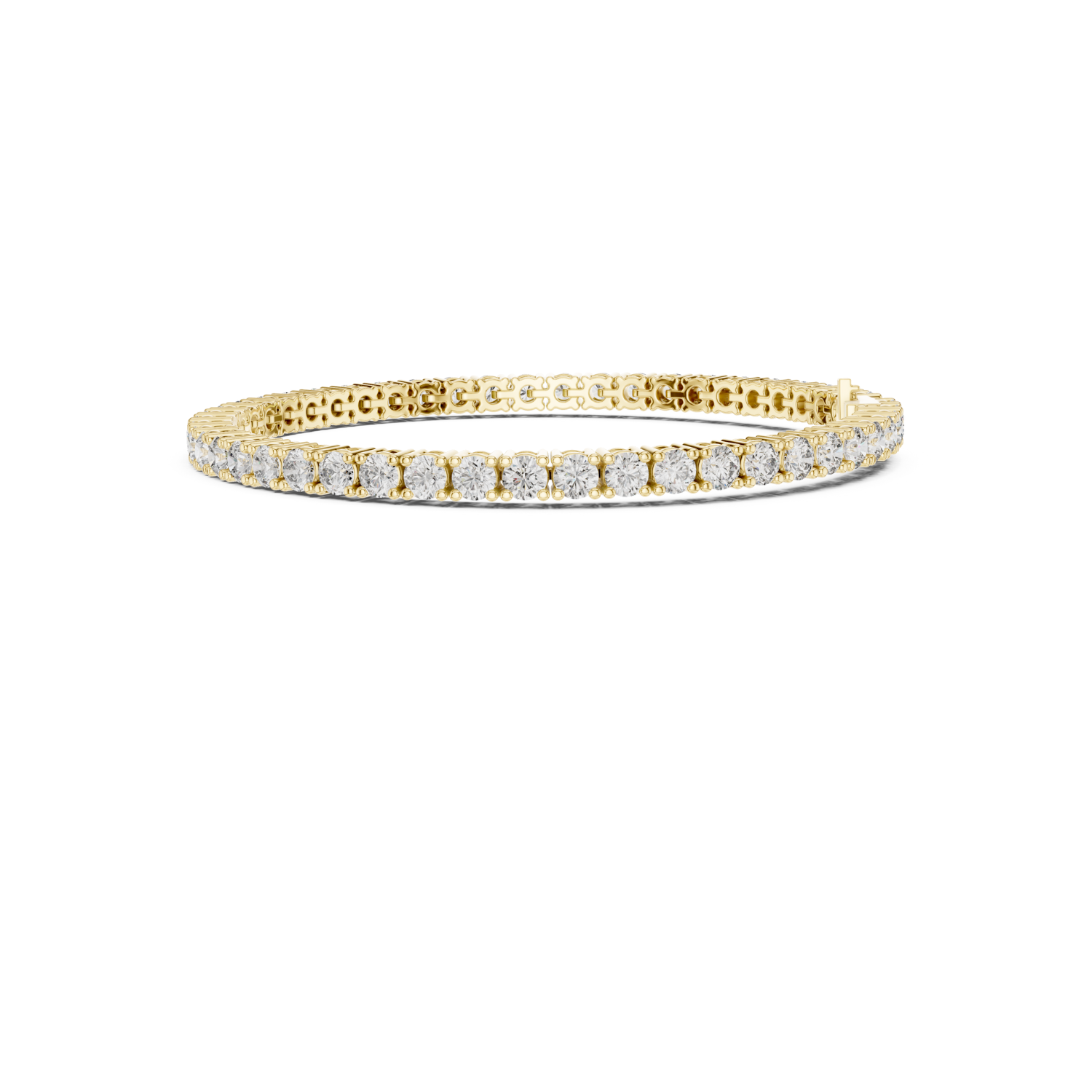 Natural Diamond Tennis Bracelet – 6.37ct GH/SI Royal Opulence Luxe Collection