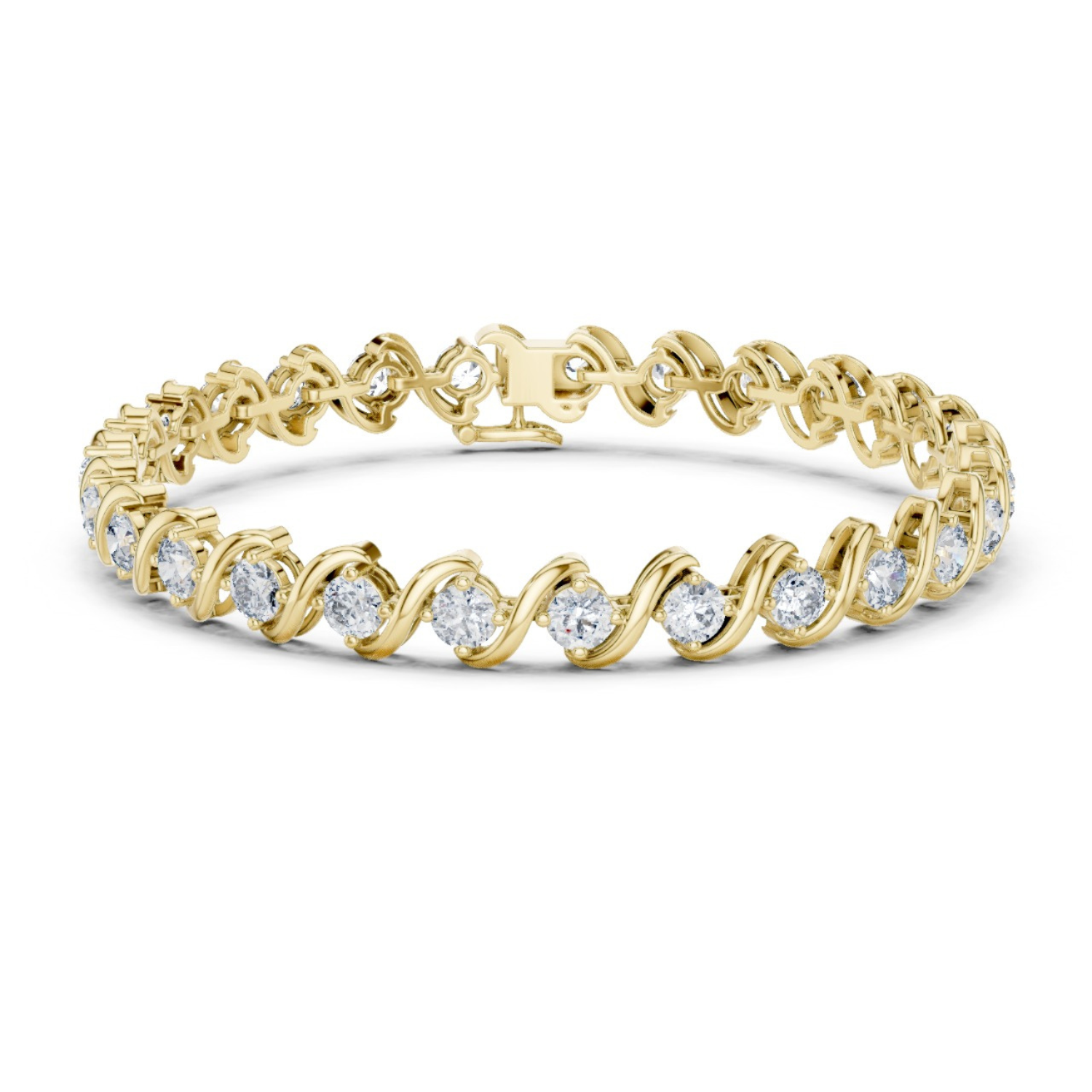 Natural Diamond Tennis Bracelet – 6.45ct H/SI1 Exclusive Heritage Luxe