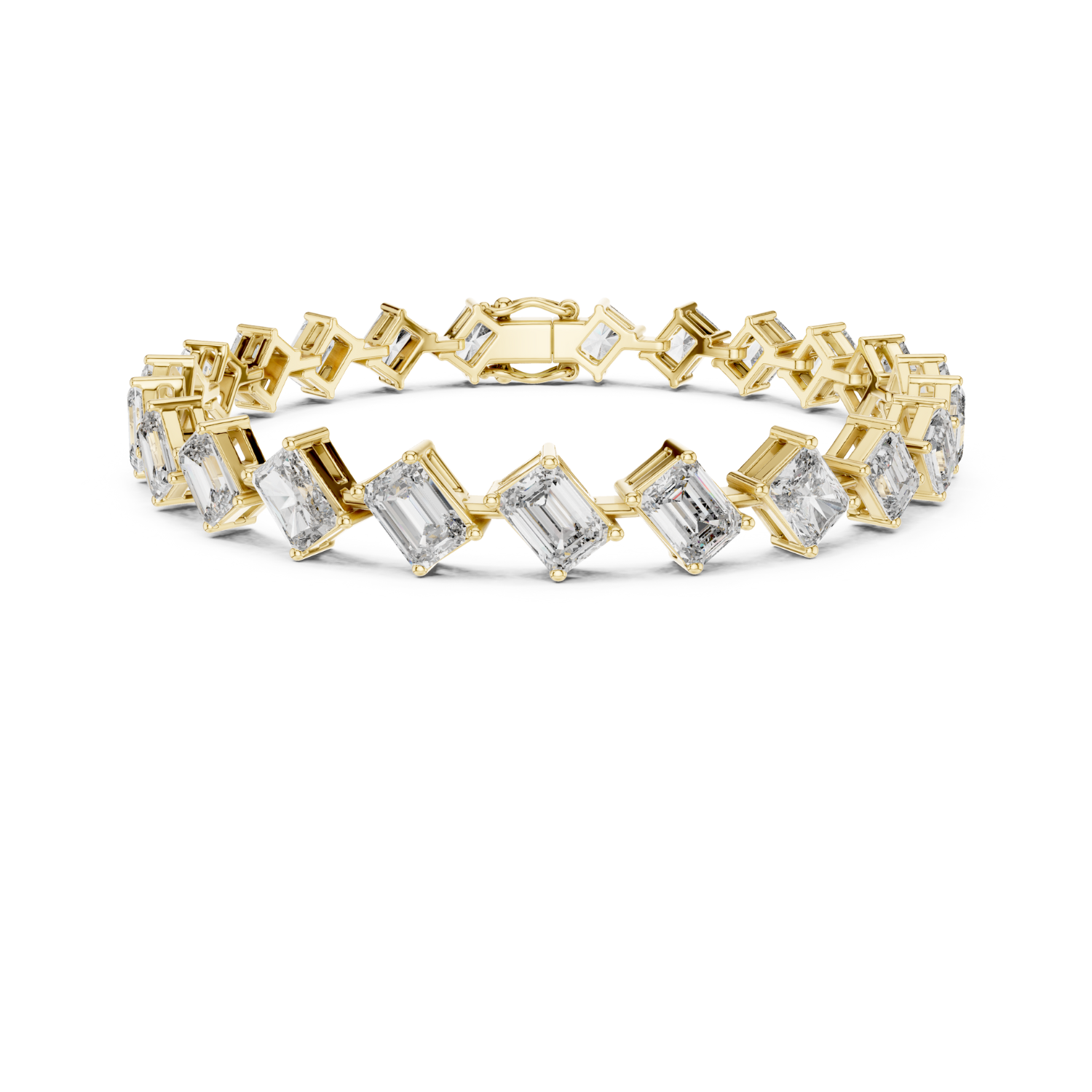 Natural Diamond Tennis Bracelet – 13.73ct I/SI1 Regal Majesty Heritage Collection