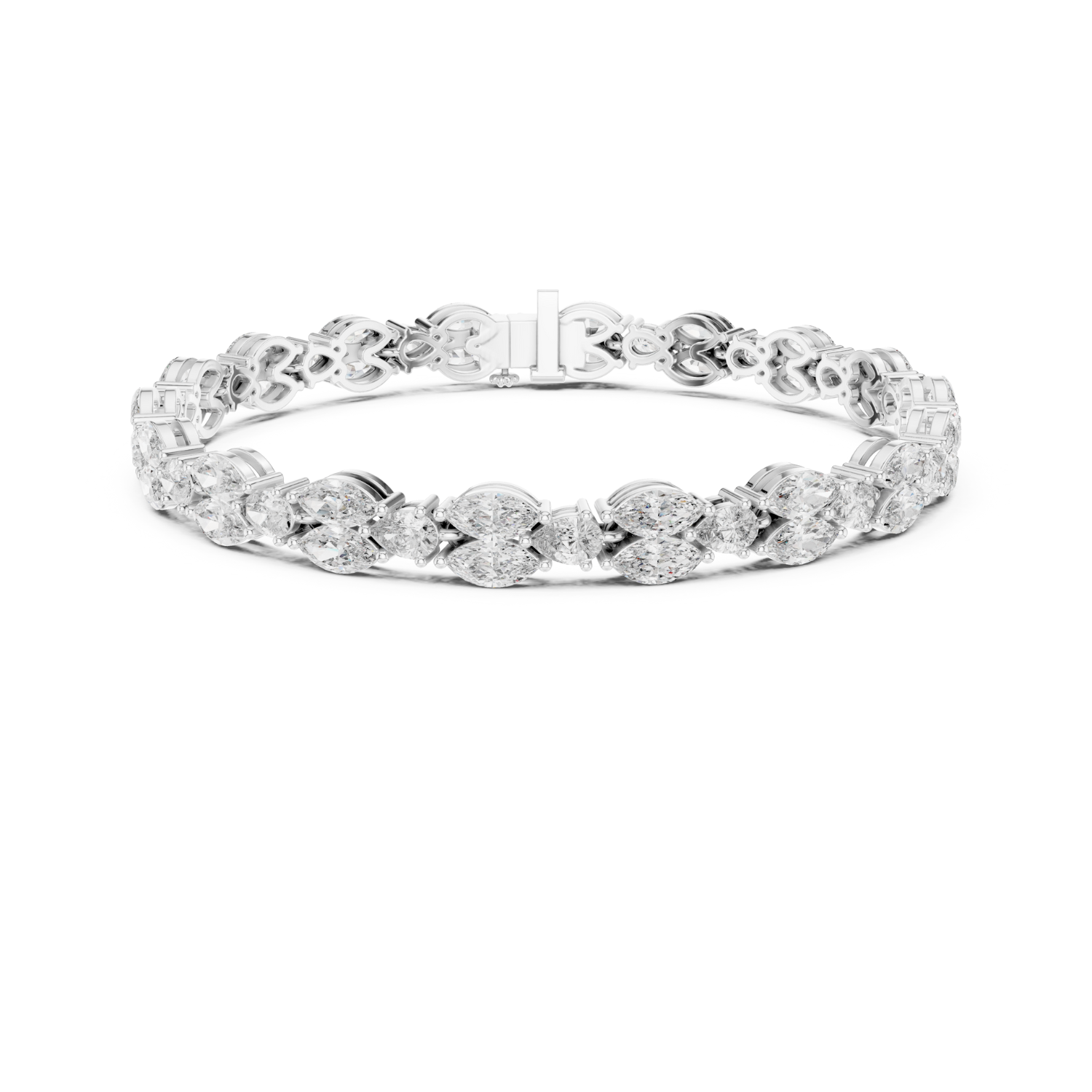 Natural Diamond Tennis Bracelet – 9.02ct GH/SI Signature Opulent Luxe