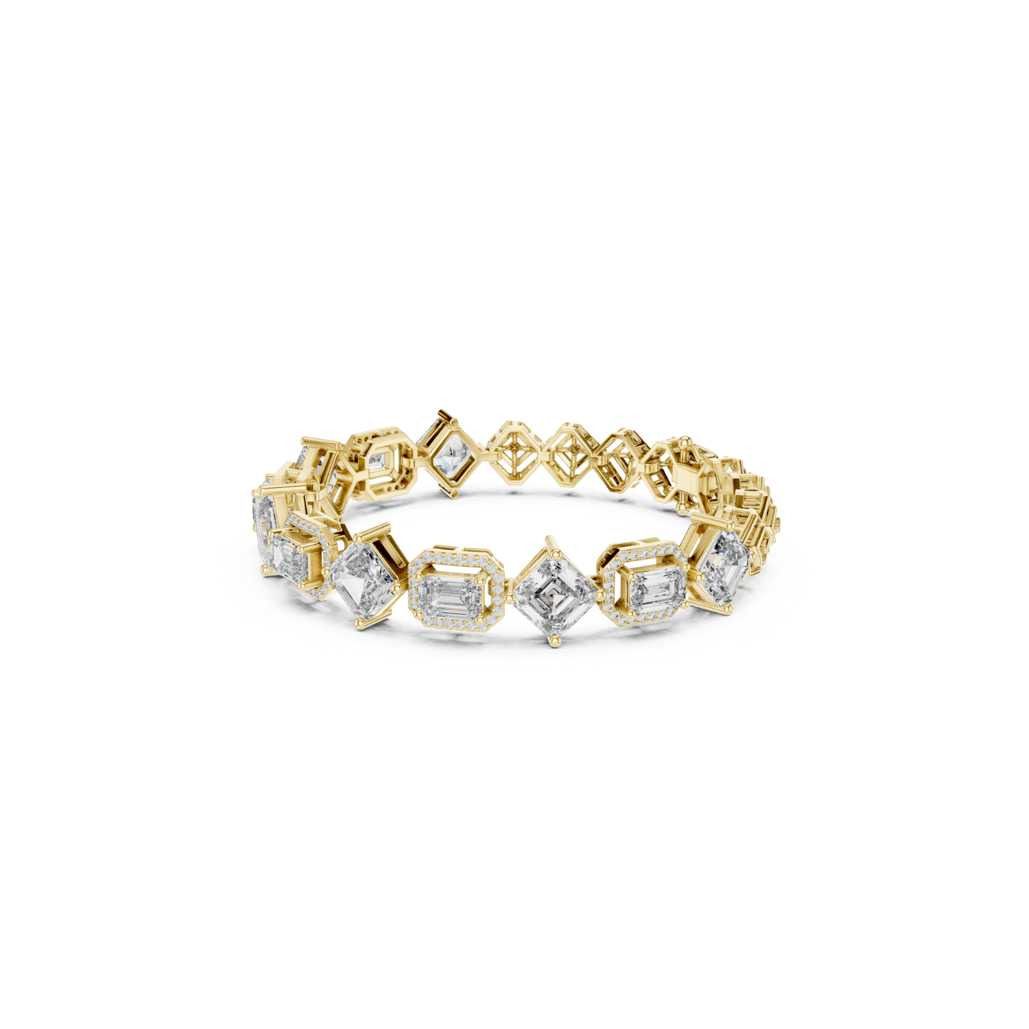 Natural Diamond Tennis Bracelet – 12.04ct H/VS1 Royal Heirloom Collection