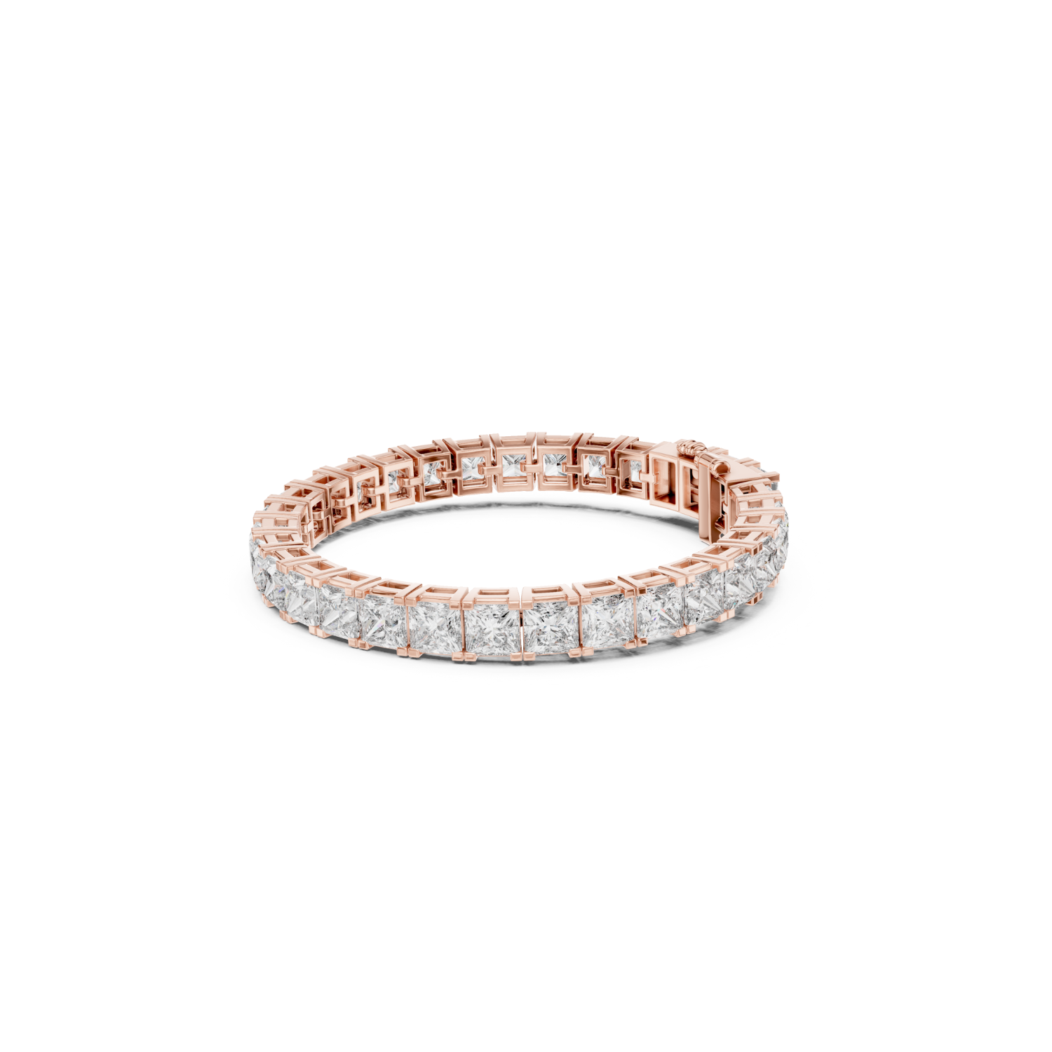 Natural Diamond Tennis Bracelet – 24.28ct H/VS1 Crown Jewel Opulent Edition
