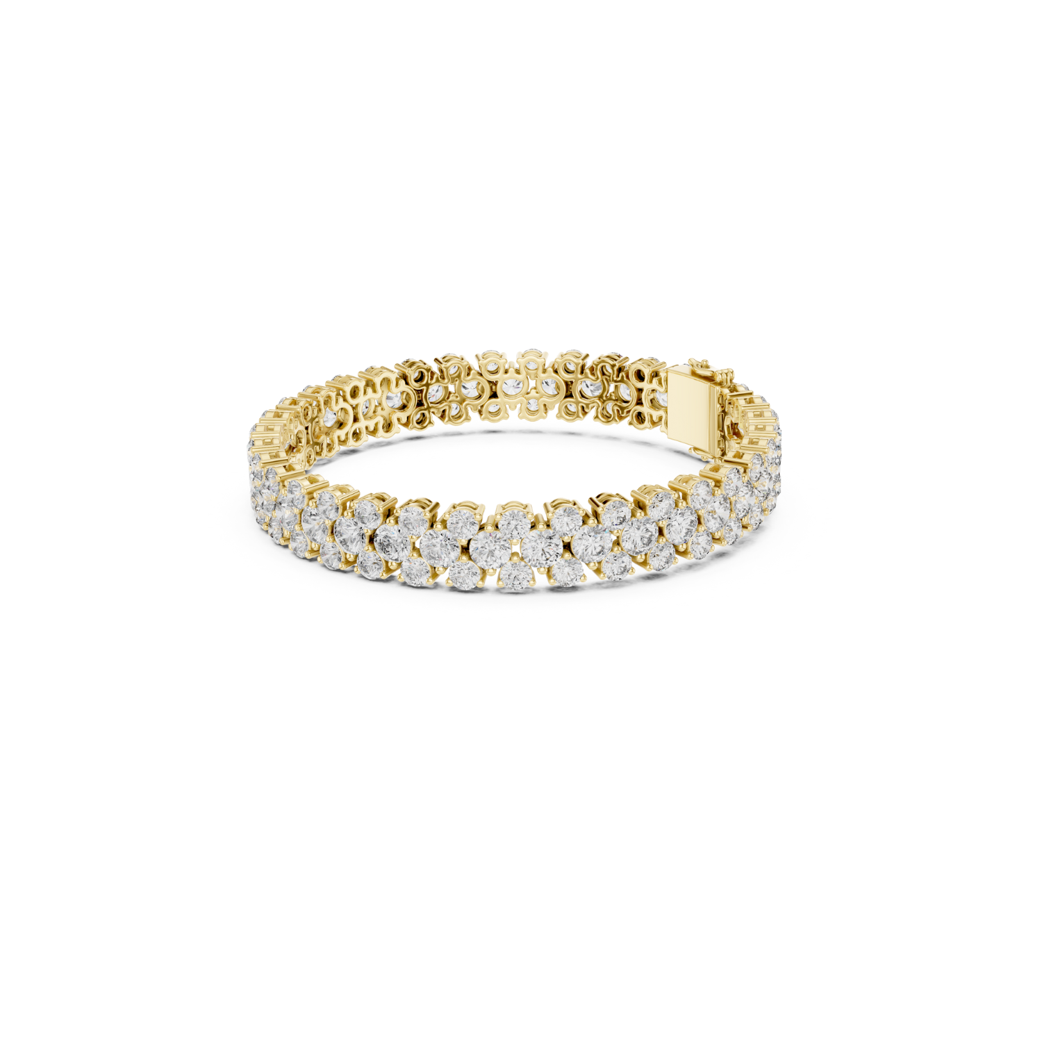 Natural Diamond Tennis Bracelet – 17.38ct I/VS1 Grand Regal Luxe Edition