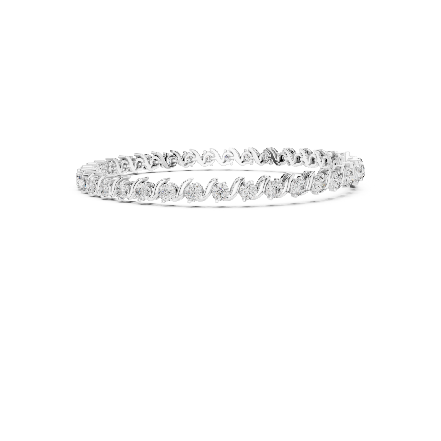 Natural Diamond Tennis Bracelet – 3.60ct EF/VS Opulent Luxe Collection