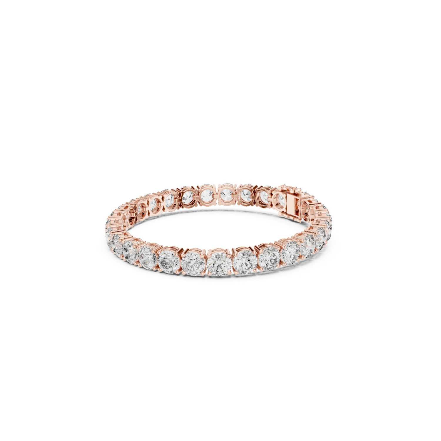 Natural Diamond Tennis Bracelet – 24.65ct I/SI1 Elite Heritage Collection