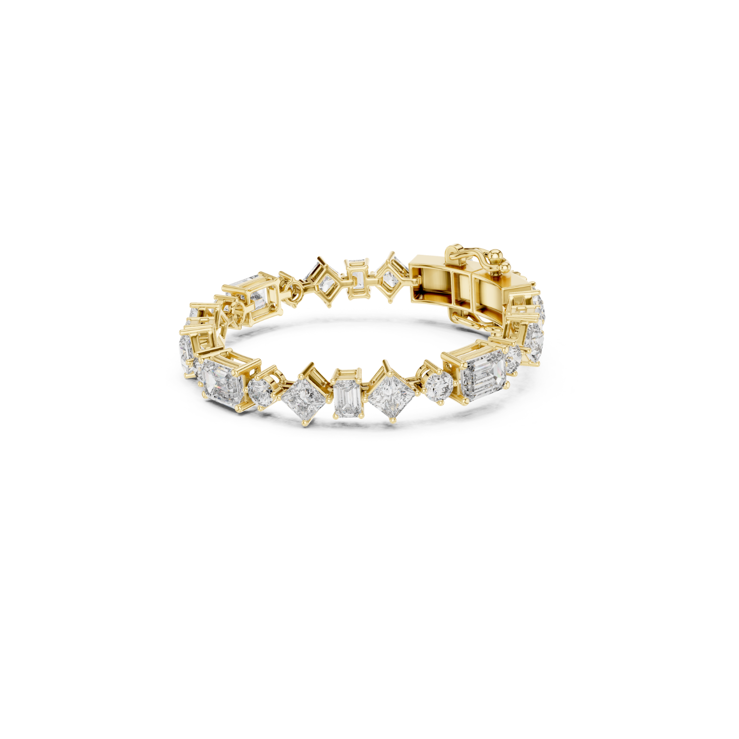 Natural Diamond Tennis Bracelet – 20.07ct I/SI1 Royal Grandeur Signature Series