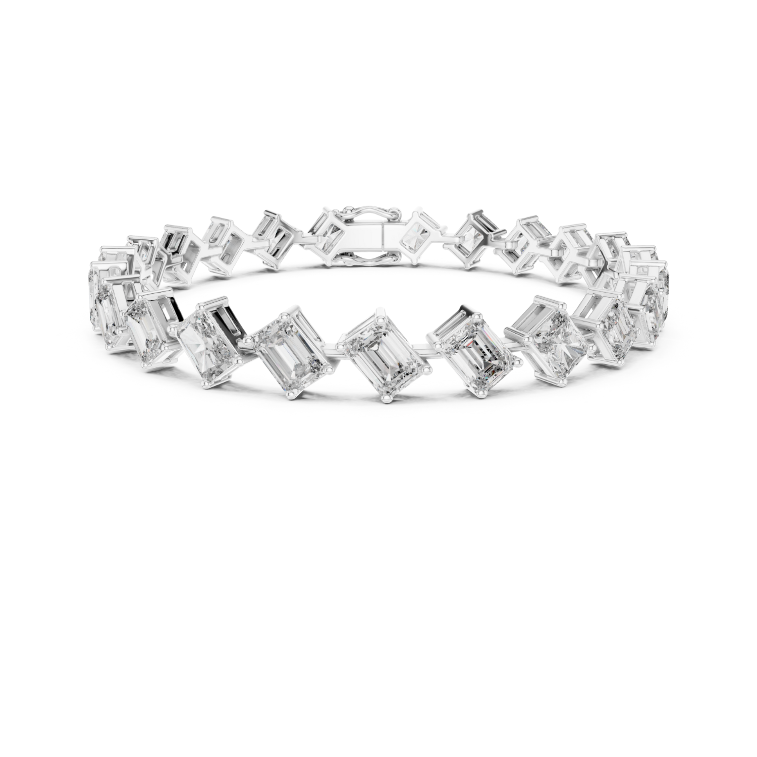 Natural Diamond Tennis Bracelet – 13.73ct I/SI1 Regal Majesty Heritage Collection