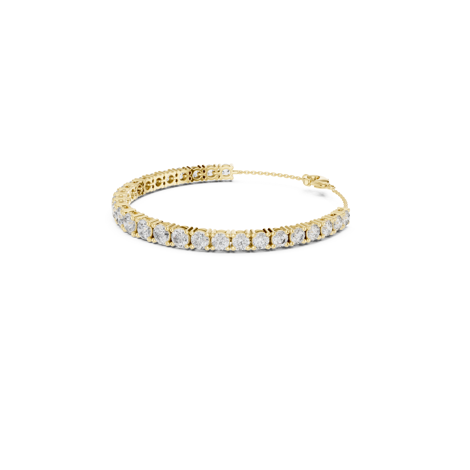 Natural Diamond Tennis Bracelet – 8.06ct H/VS1 Imperial Opulence Collection