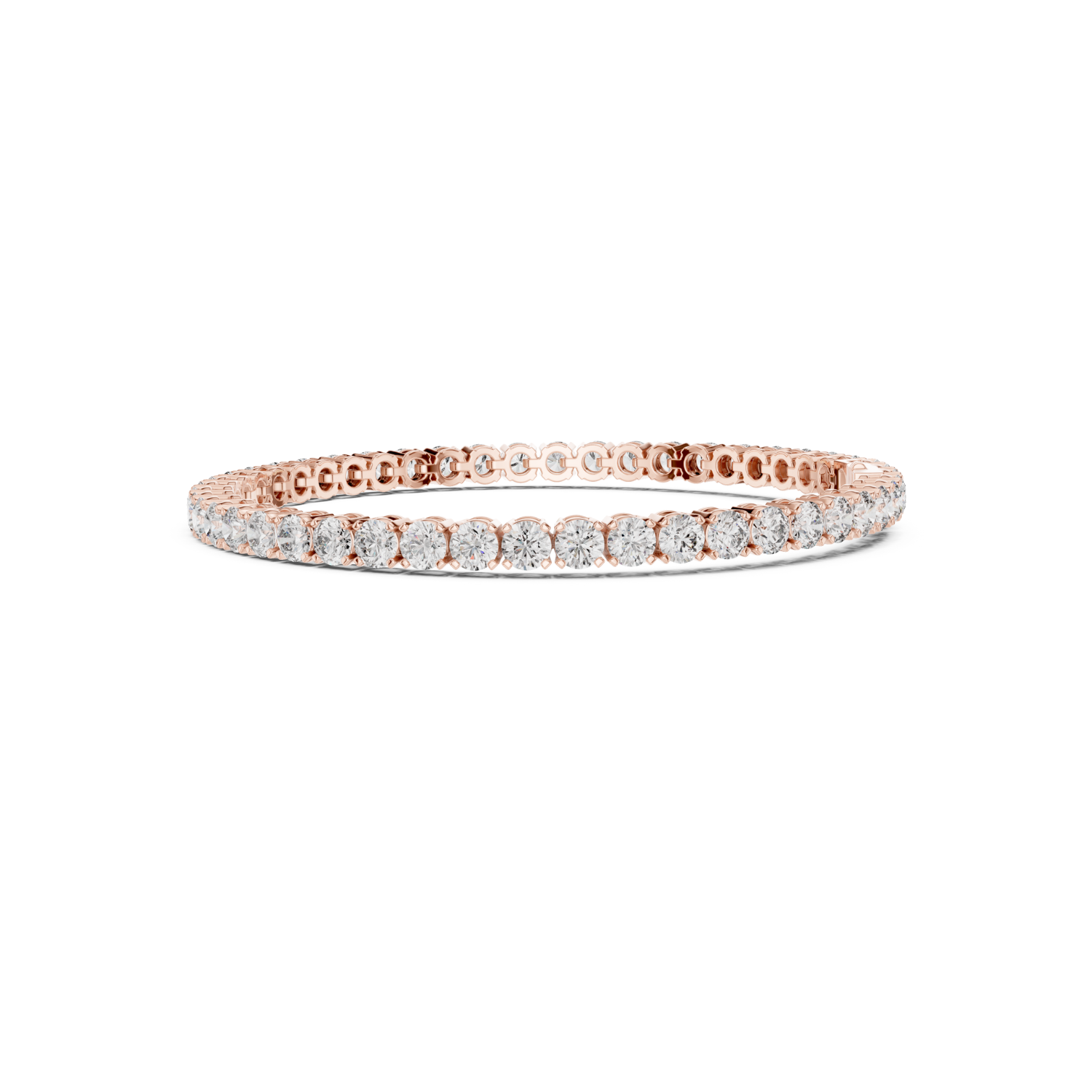 Natural Diamond Tennis Bracelet – 7.008ct GH/SI Exclusive Heritage Luxe