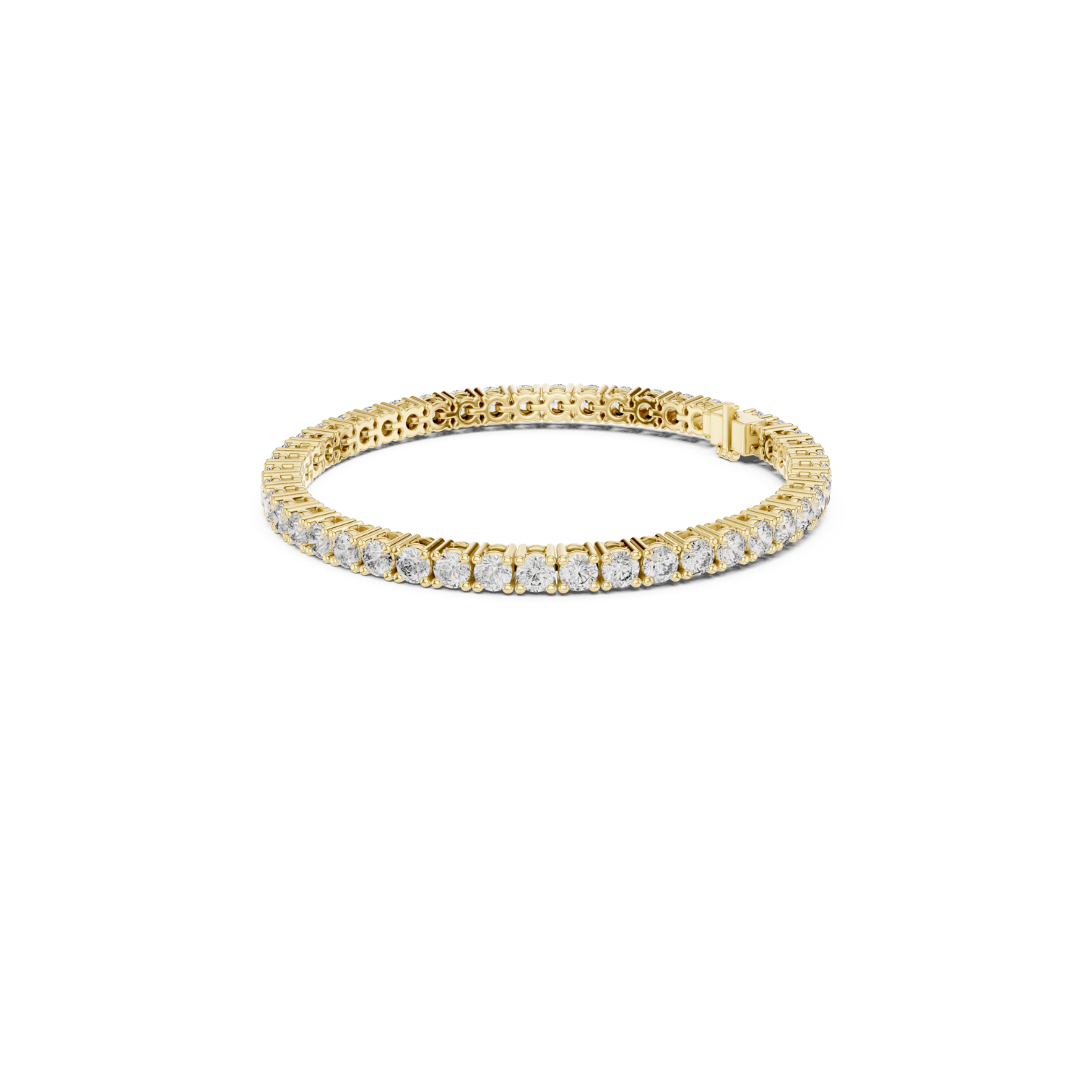 Natural Diamond Tennis Bracelet – 7.42ct GH/VS Timeless Grandeur Prestige Edition