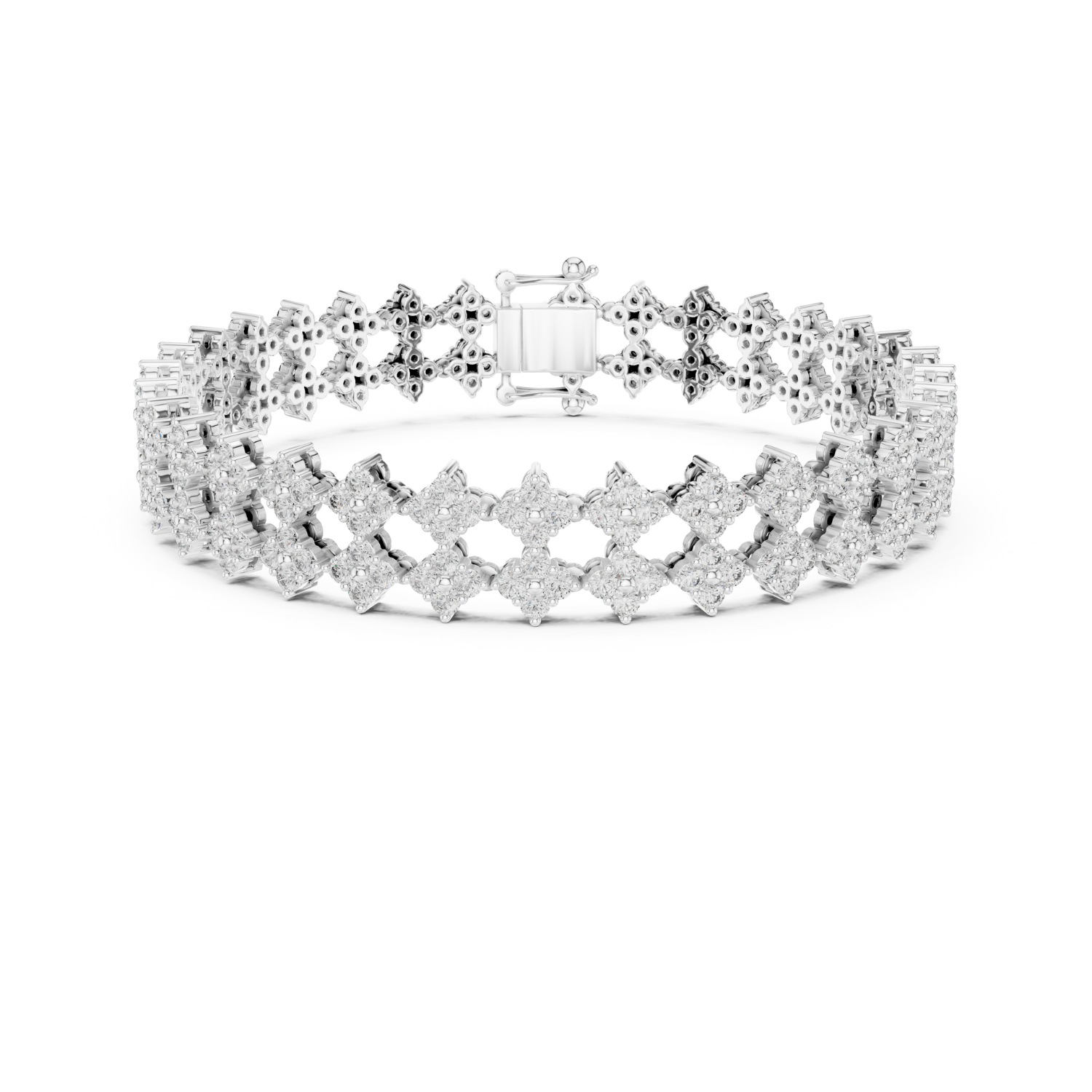 Natural Diamond Tennis Bracelet – 5.12ct EF/VS Timeless Royal Heritage Collection
