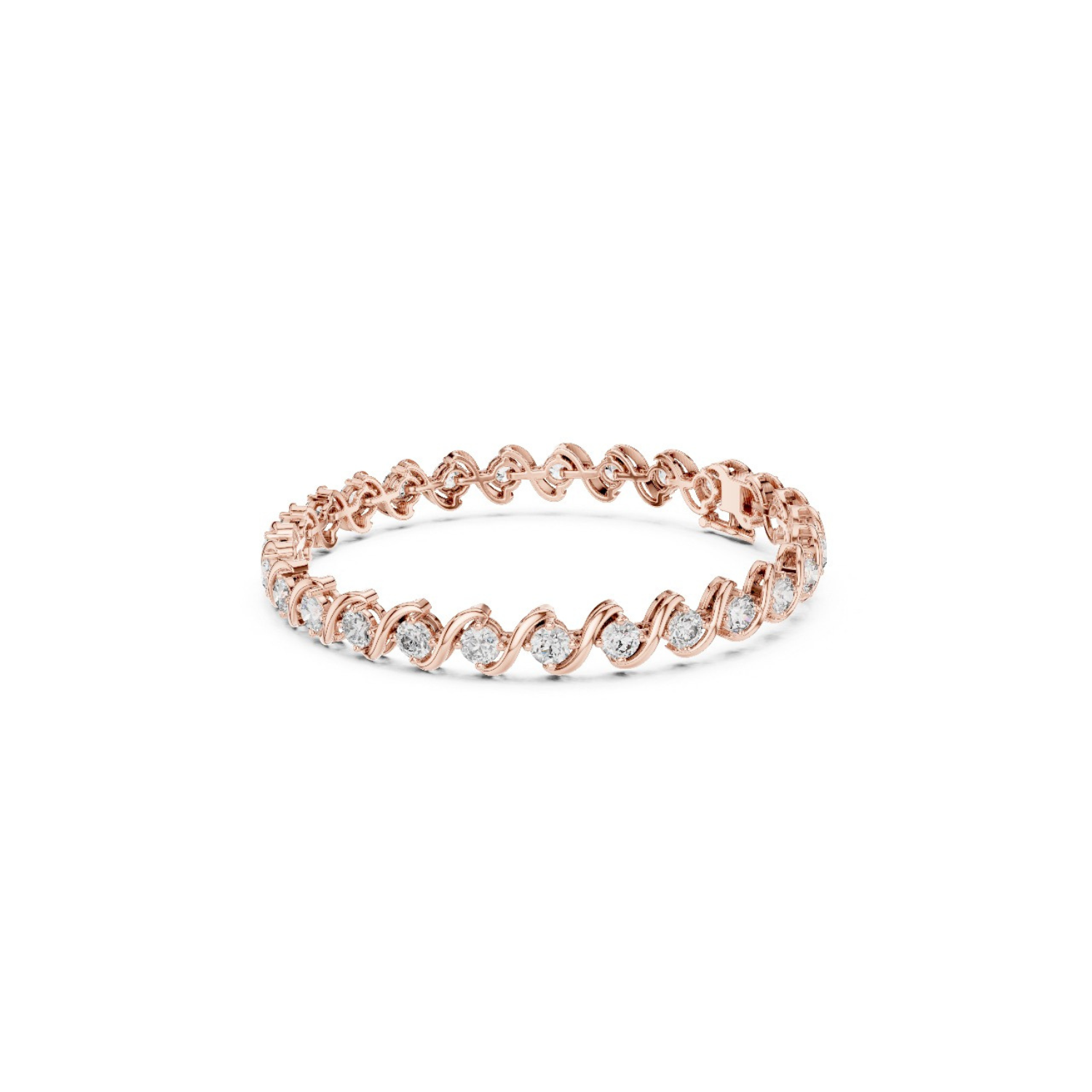 Natural Diamond Tennis Bracelet – 6.45ct H/SI1 Exclusive Heritage Luxe
