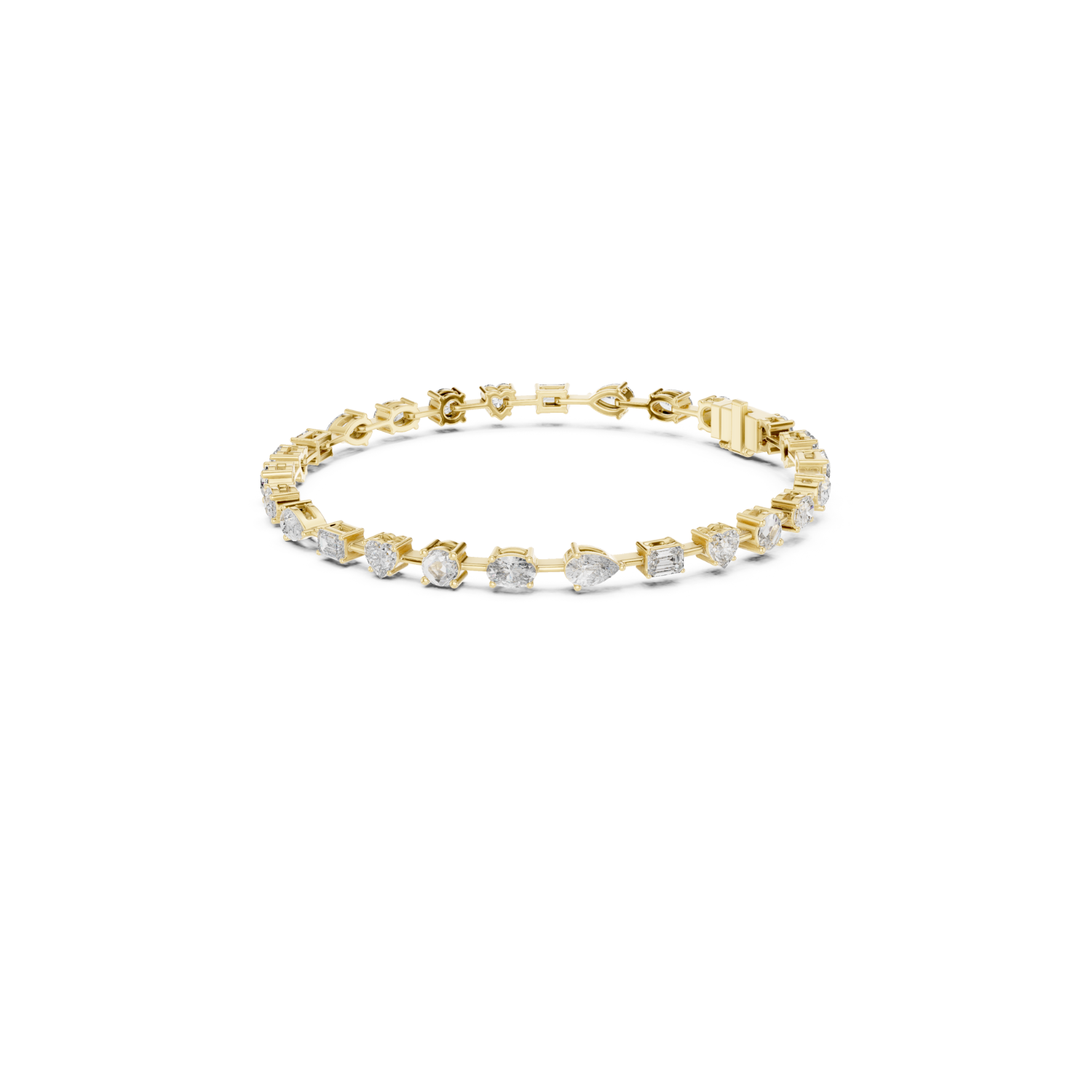 Natural Diamond Tennis Bracelet – 3.99ct GH/VS Supreme Royal Luxe