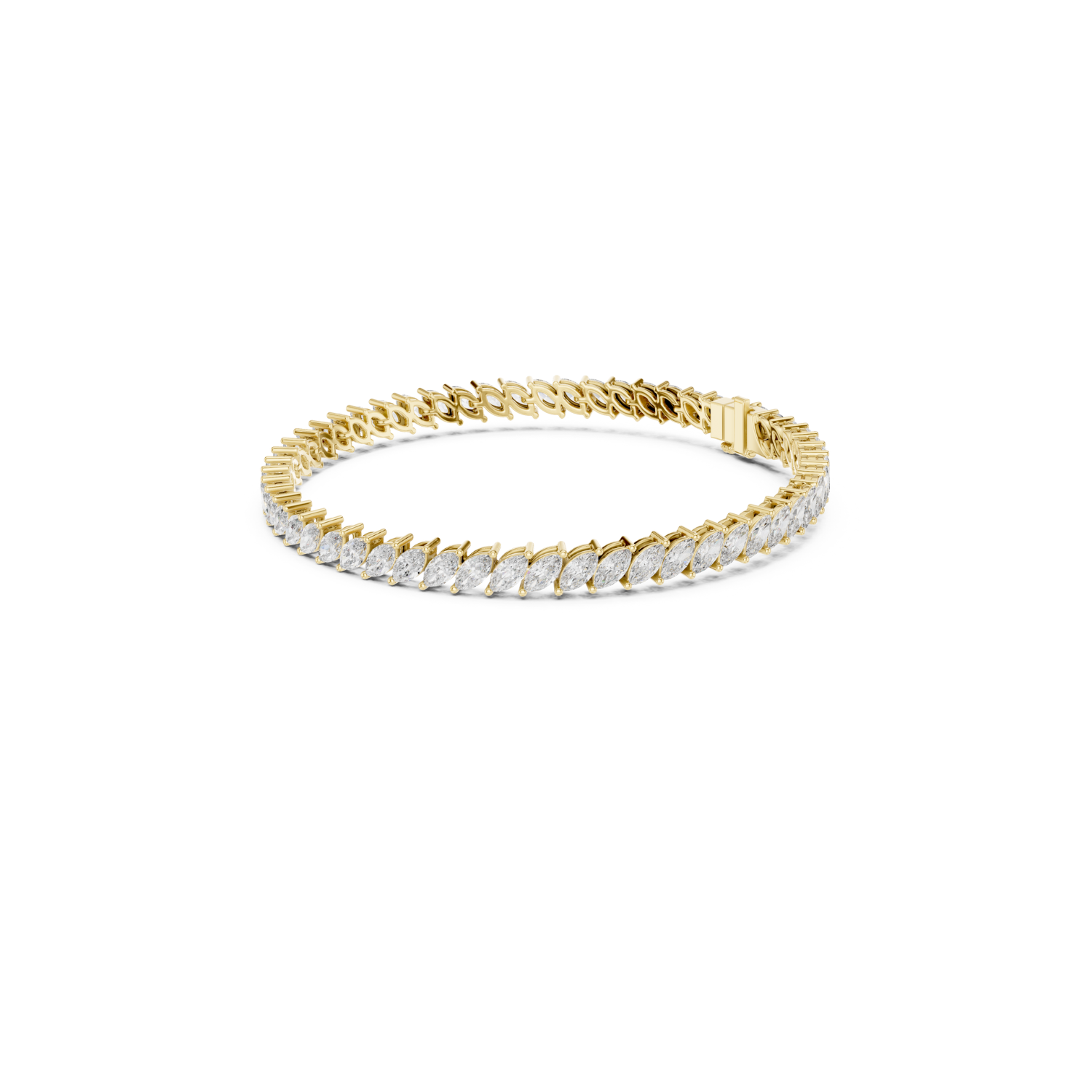 Natural Diamond Tennis Bracelet – 8.40ct GH/SI Noble Crown Luxe Series