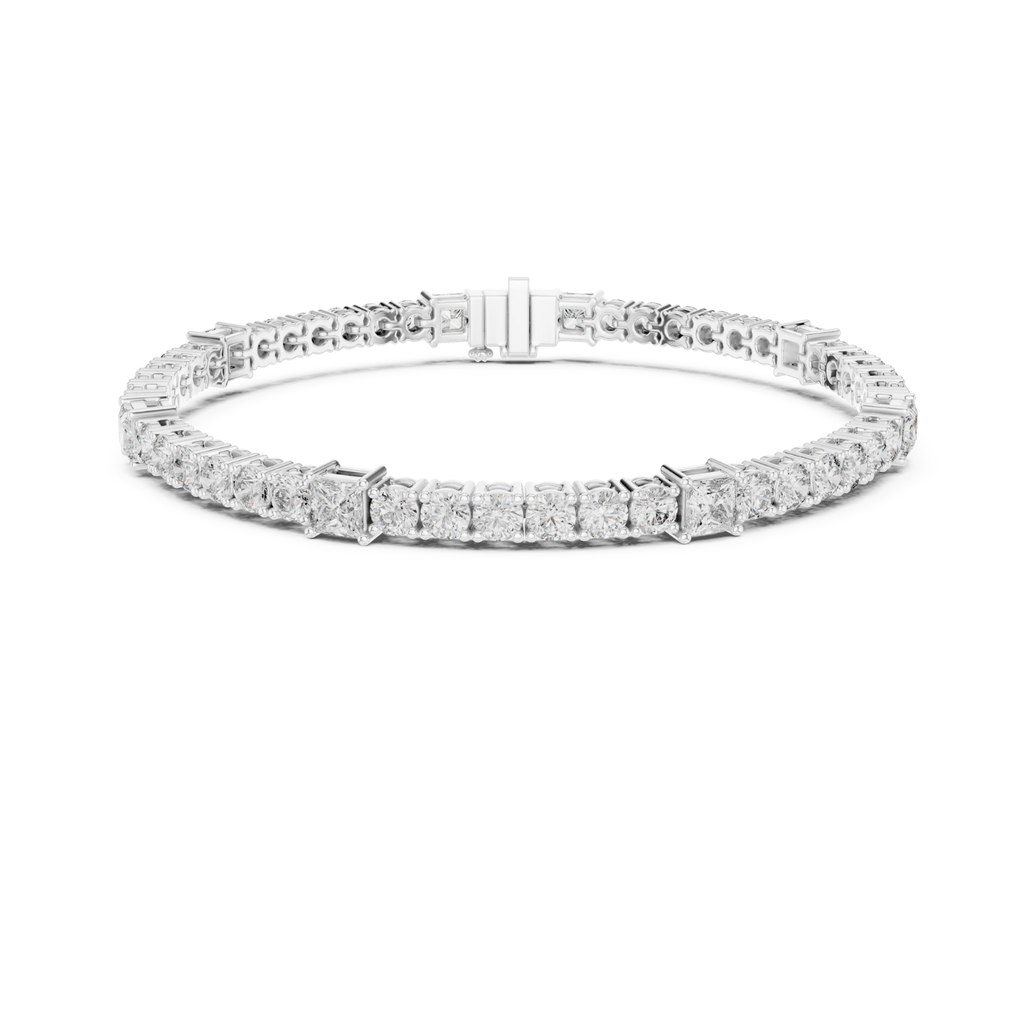 Natural Diamond Tennis Bracelet – 6.62ct H/VS1 Supreme Classic Luxe