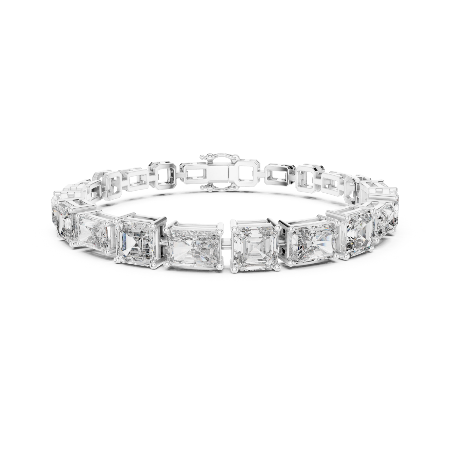 Natural Diamond Tennis Bracelet – 12.82ct H/SI1 Imperial Elegance Luxe Series