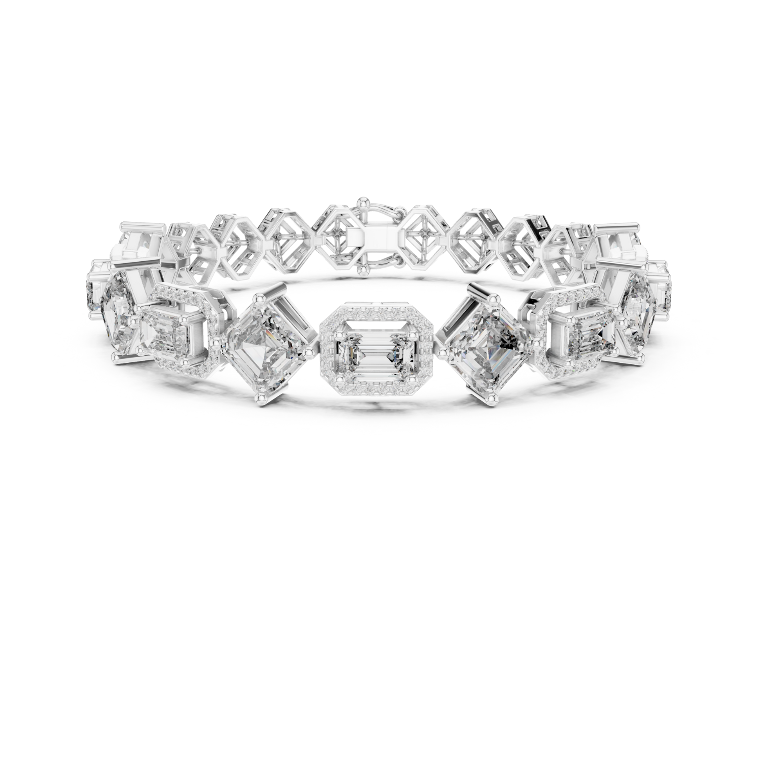Natural Diamond Tennis Bracelet – 12.04ct H/VS1 Royal Heirloom Collection