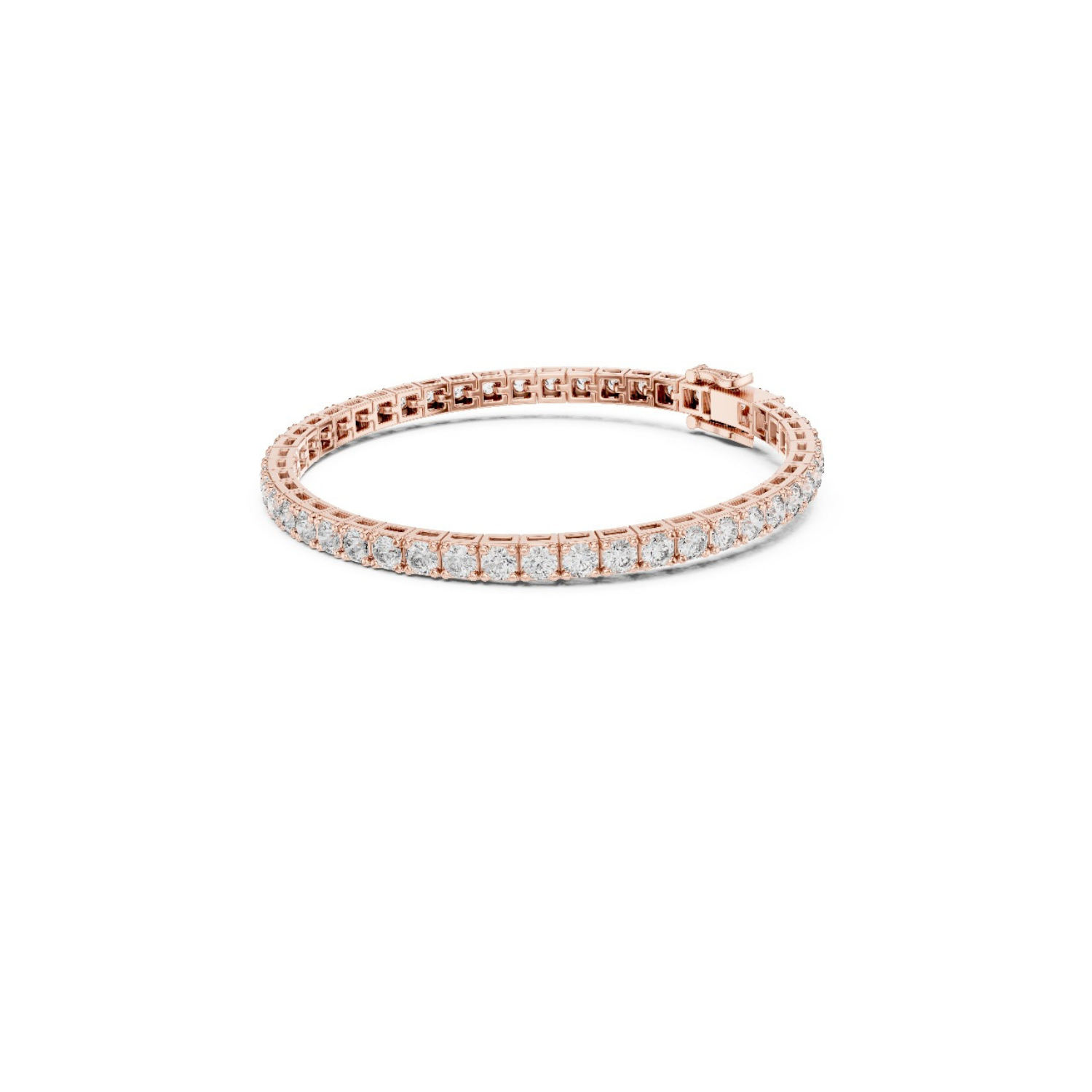 Natural Diamond Tennis Bracelet – 5.17ct EF/VS Signature Luxe Collection
