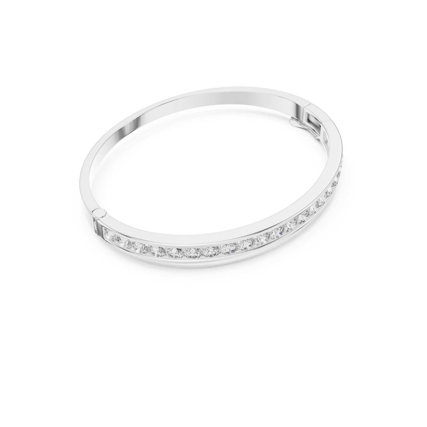 Natural Diamond Bangle Bracelet – 3.46ct EF/VS Elite Luxe Collection