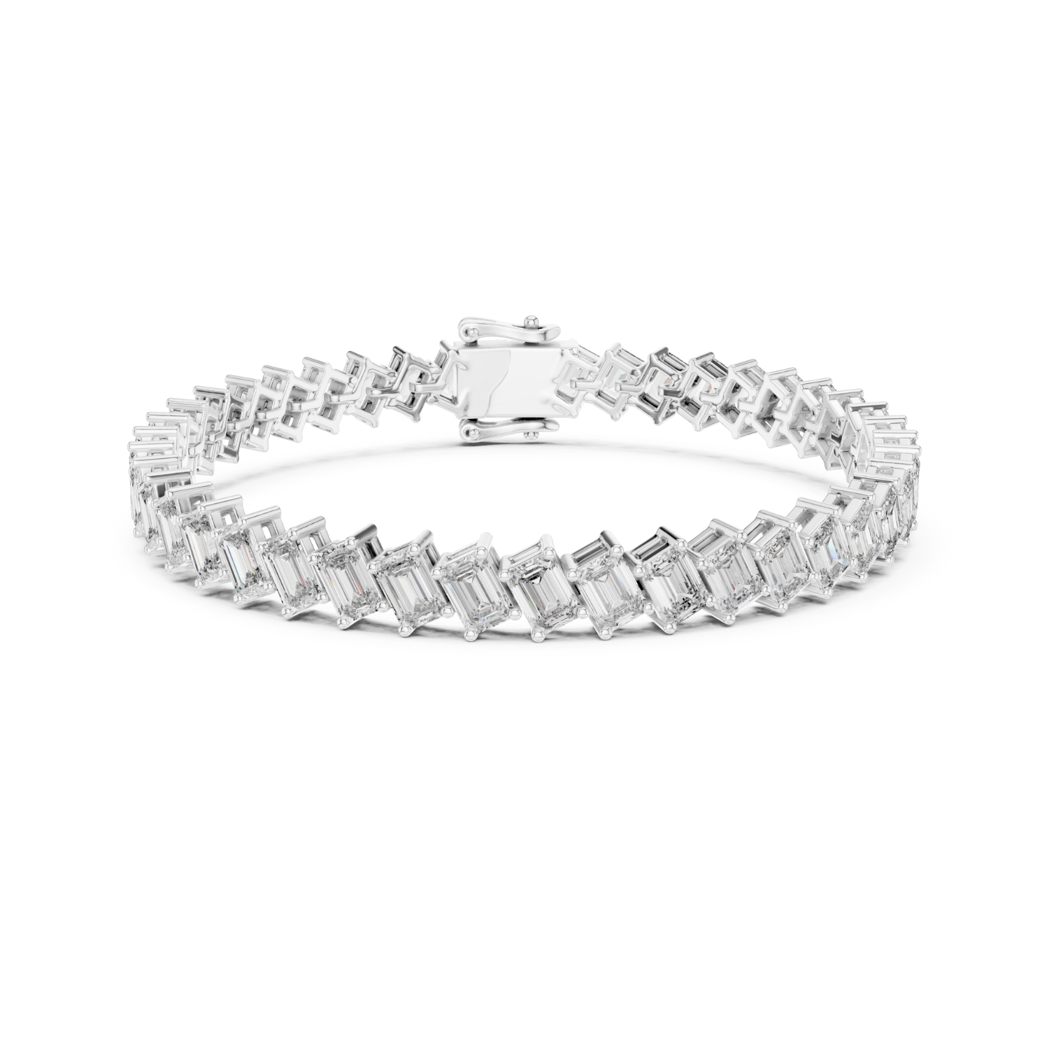 Natural Diamond Tennis Bracelet – 7.52ct GH/VS Sovereign Elite Luxe Collection