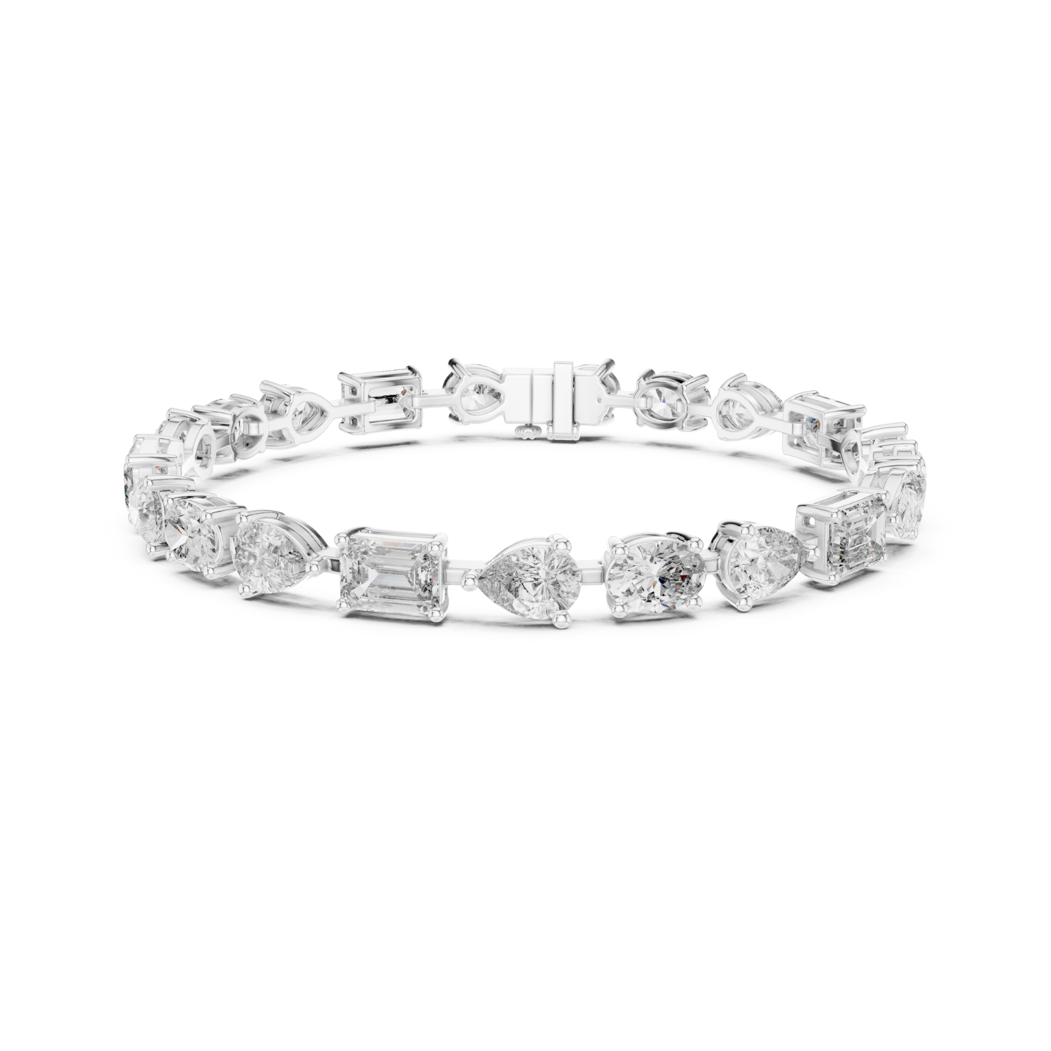 Natural Diamond Tennis Bracelet – 15.48ct H/SI1 Imperial Majesty Luxe Edition