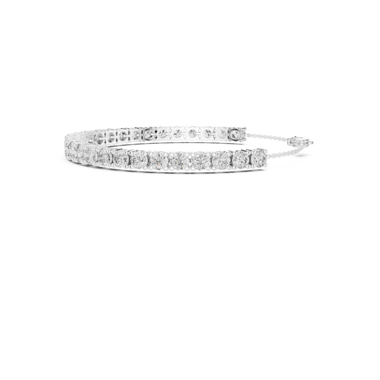Natural Diamond Tennis Bracelet – 8.06ct H/VS1 Imperial Opulence Collection