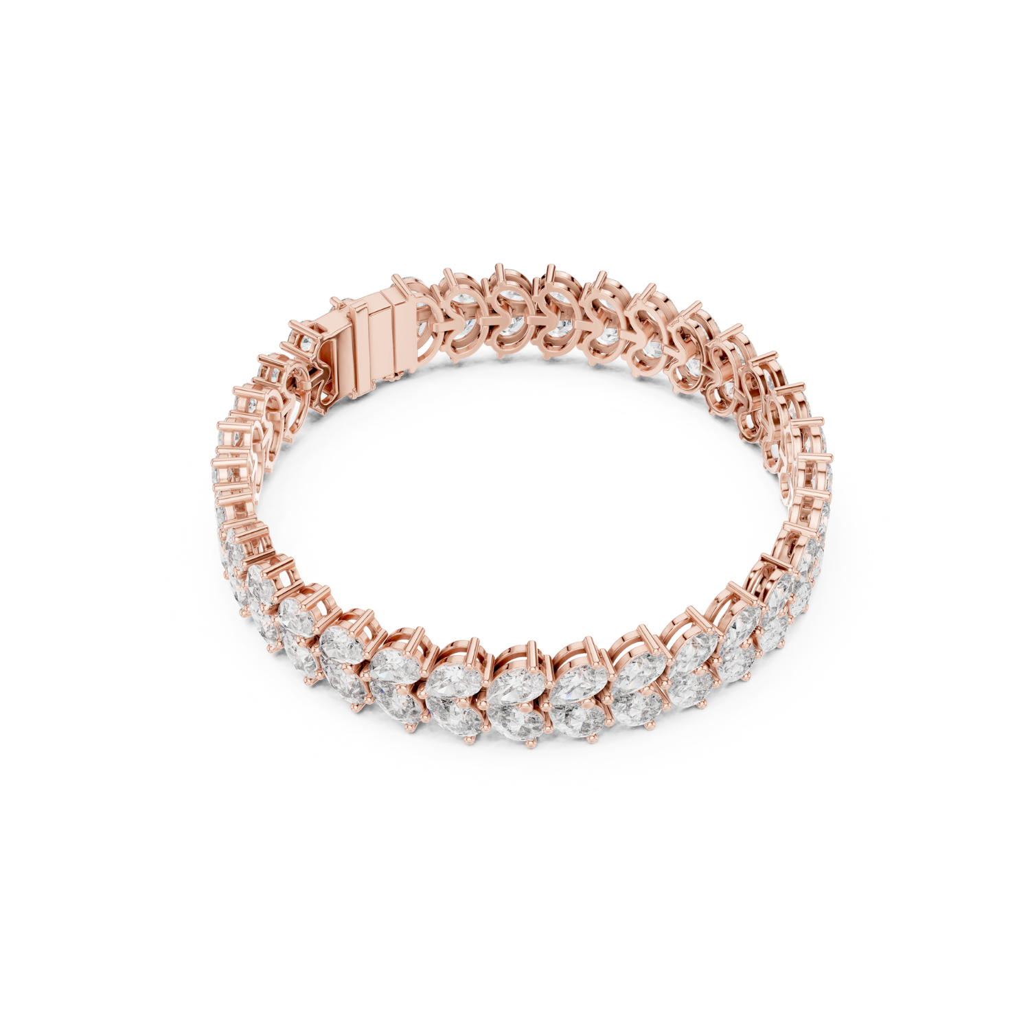 Natural Diamond Tennis Bracelet – 17.58ct J/VS1 Grand Royale Prestige Edition