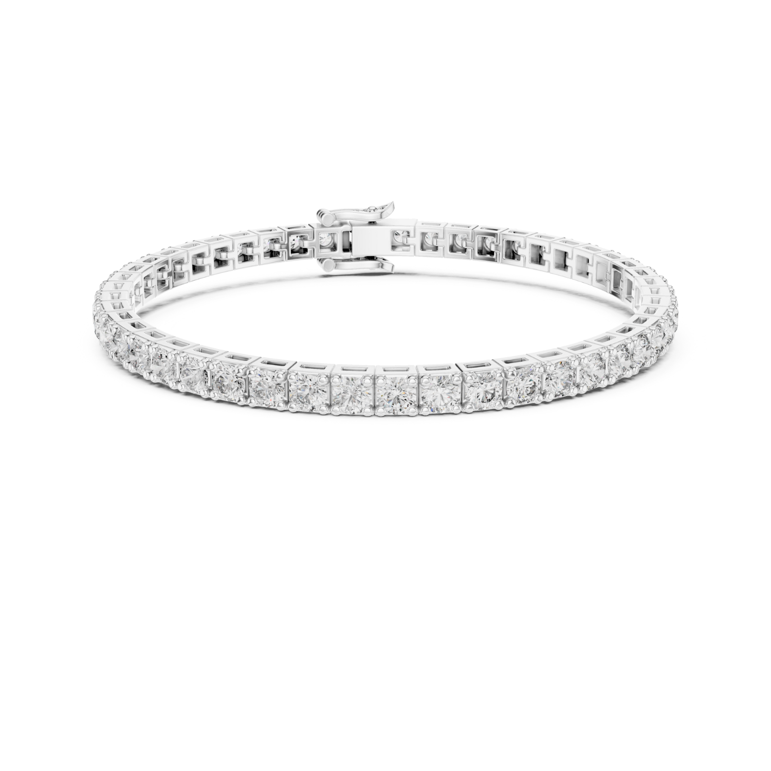 Natural Diamond Tennis Bracelet – 11.10ct H/VS2 Monarch Elite Edition