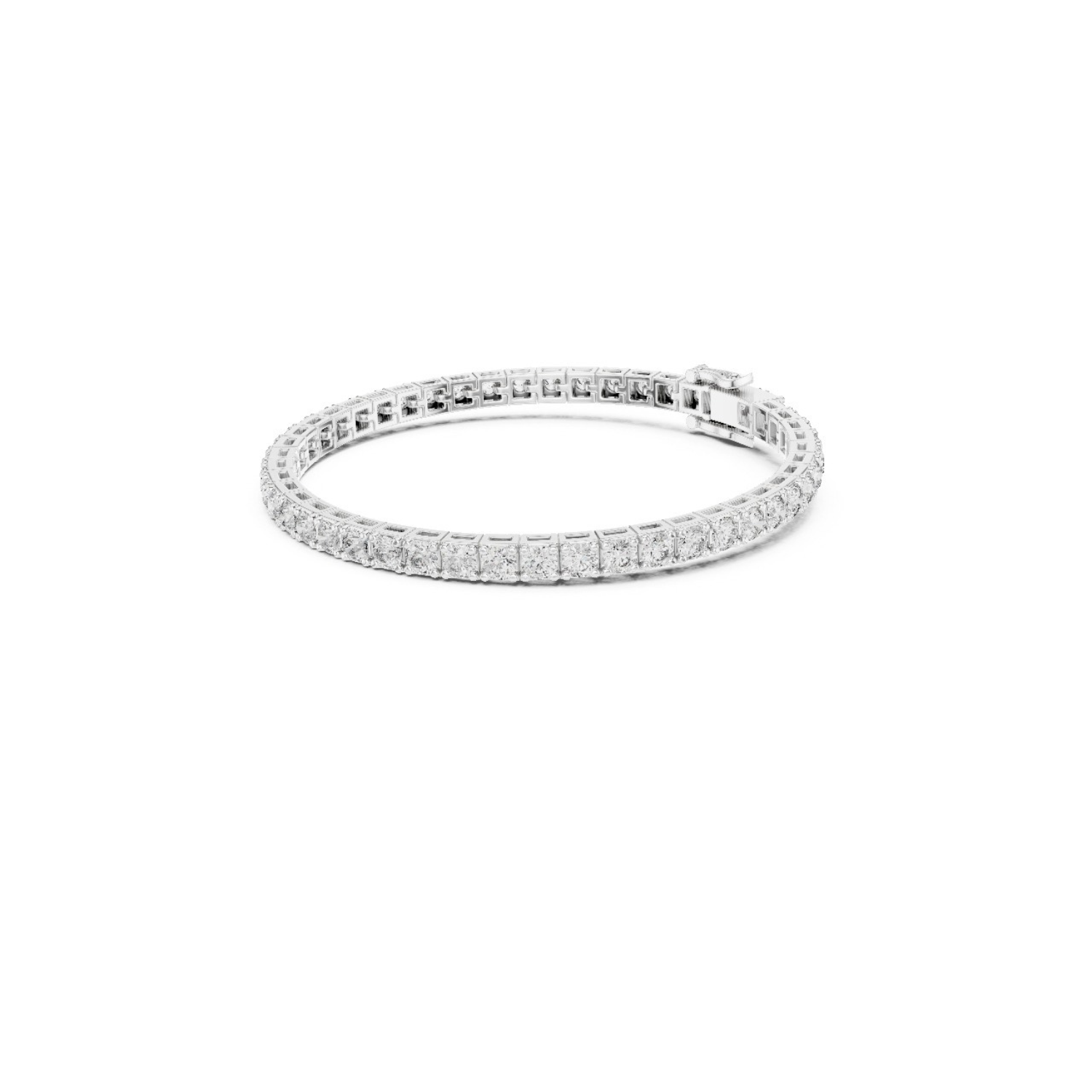 Natural Diamond Tennis Bracelet – 5.17ct EF/VS Signature Luxe Collection
