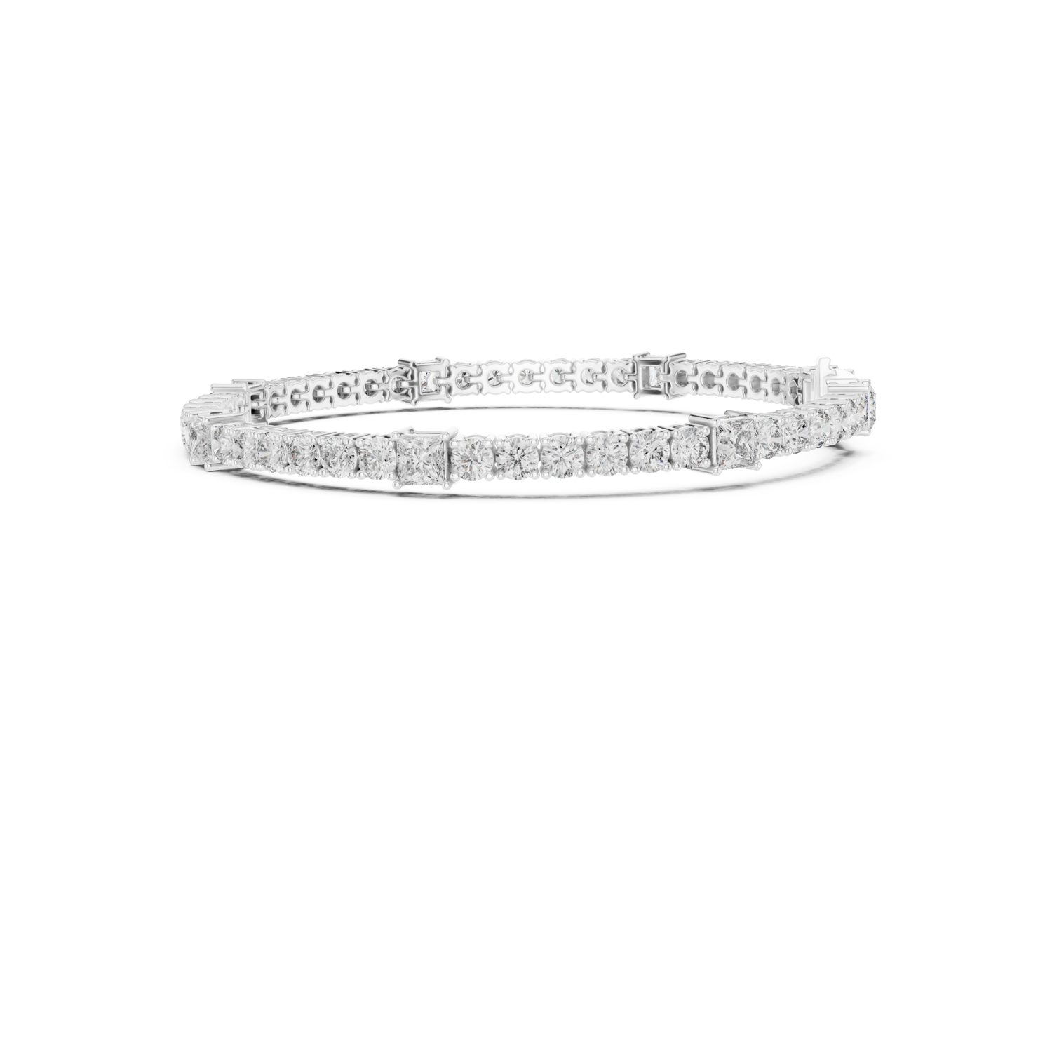 Natural Diamond Tennis Bracelet – 6.62ct H/VS1 Supreme Classic Luxe