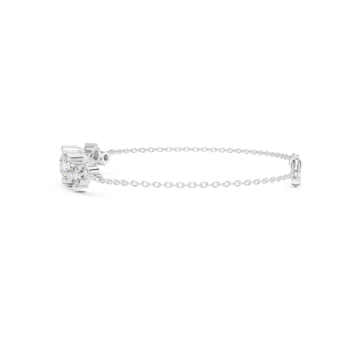 Natural Diamond Charm Bracelet – 3.03ct I/VS1 Supreme Royal Heritage Series