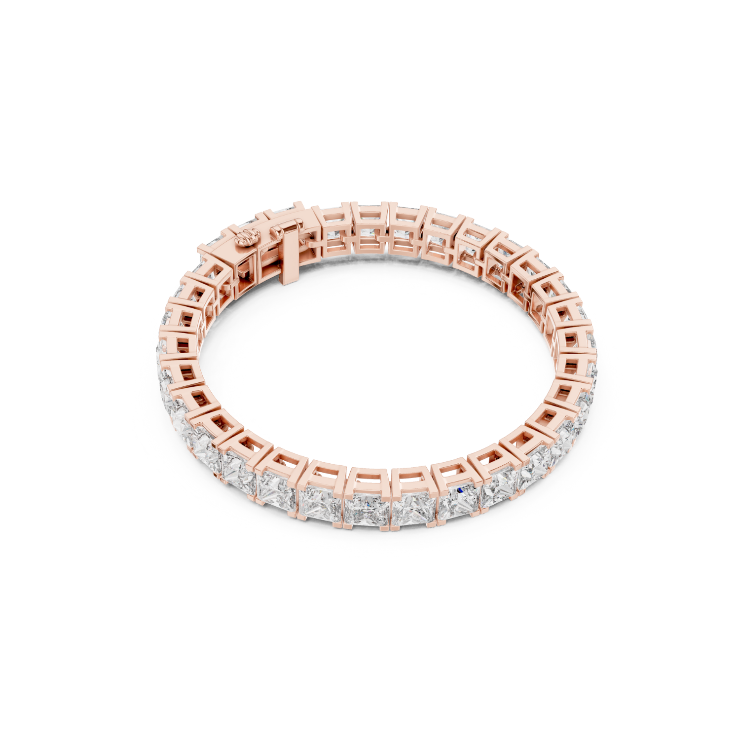 Natural Diamond Tennis Bracelet – 24.28ct H/VS1 Crown Jewel Opulent Edition