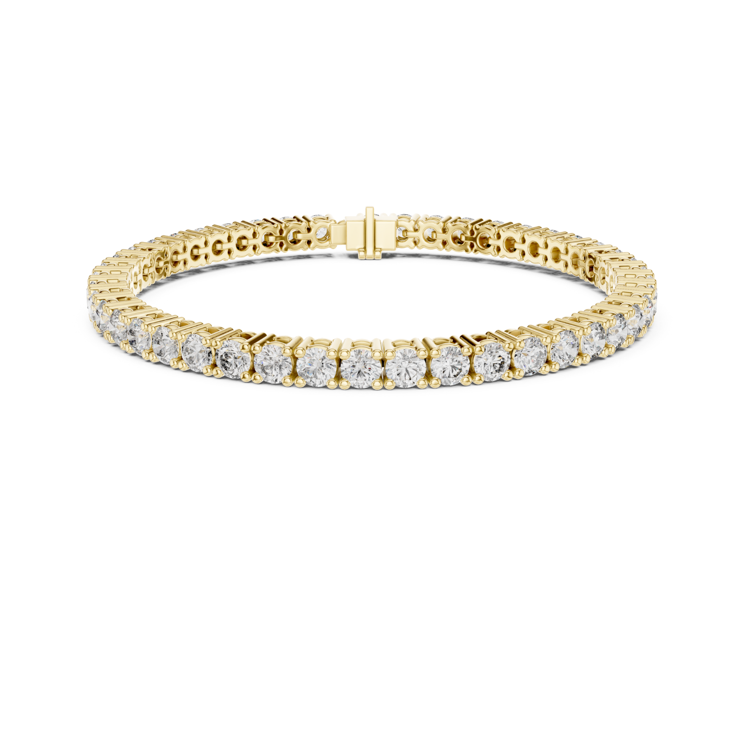 Natural Diamond Tennis Bracelet – 7.42ct GH/VS Timeless Grandeur Prestige Edition