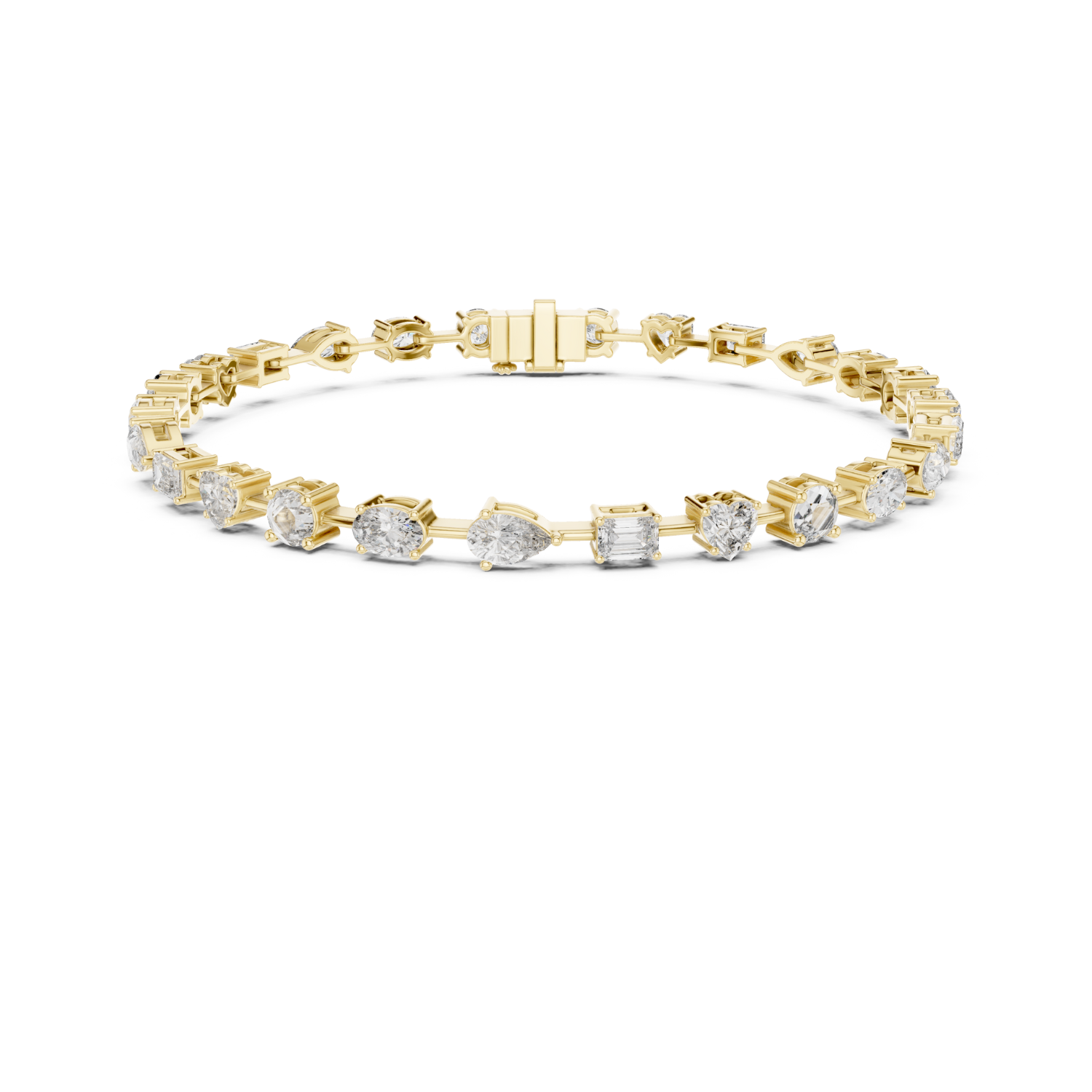 Natural Diamond Tennis Bracelet – 3.99ct GH/VS Supreme Royal Luxe
