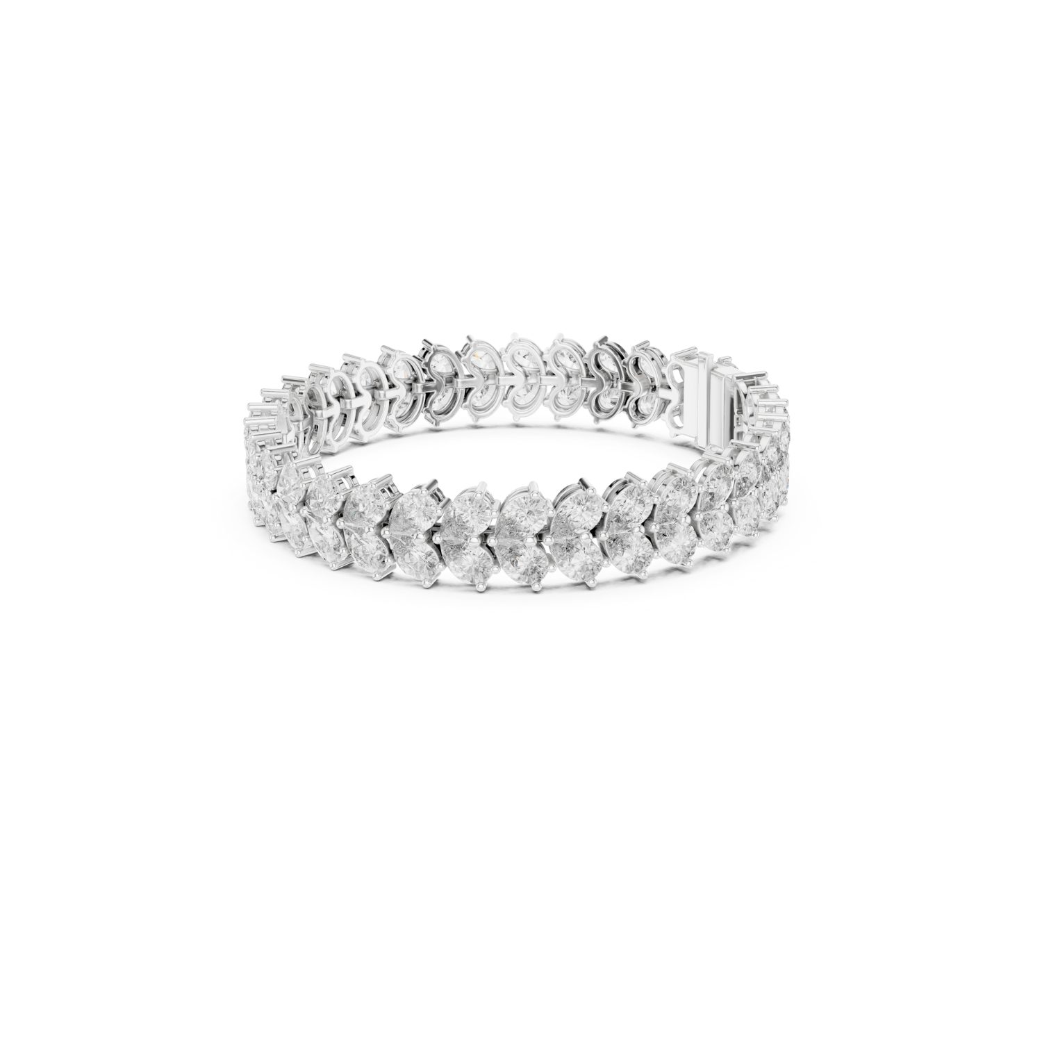 Natural Diamond Tennis Bracelet – 17.58ct J/VS1 Grand Royale Prestige Edition