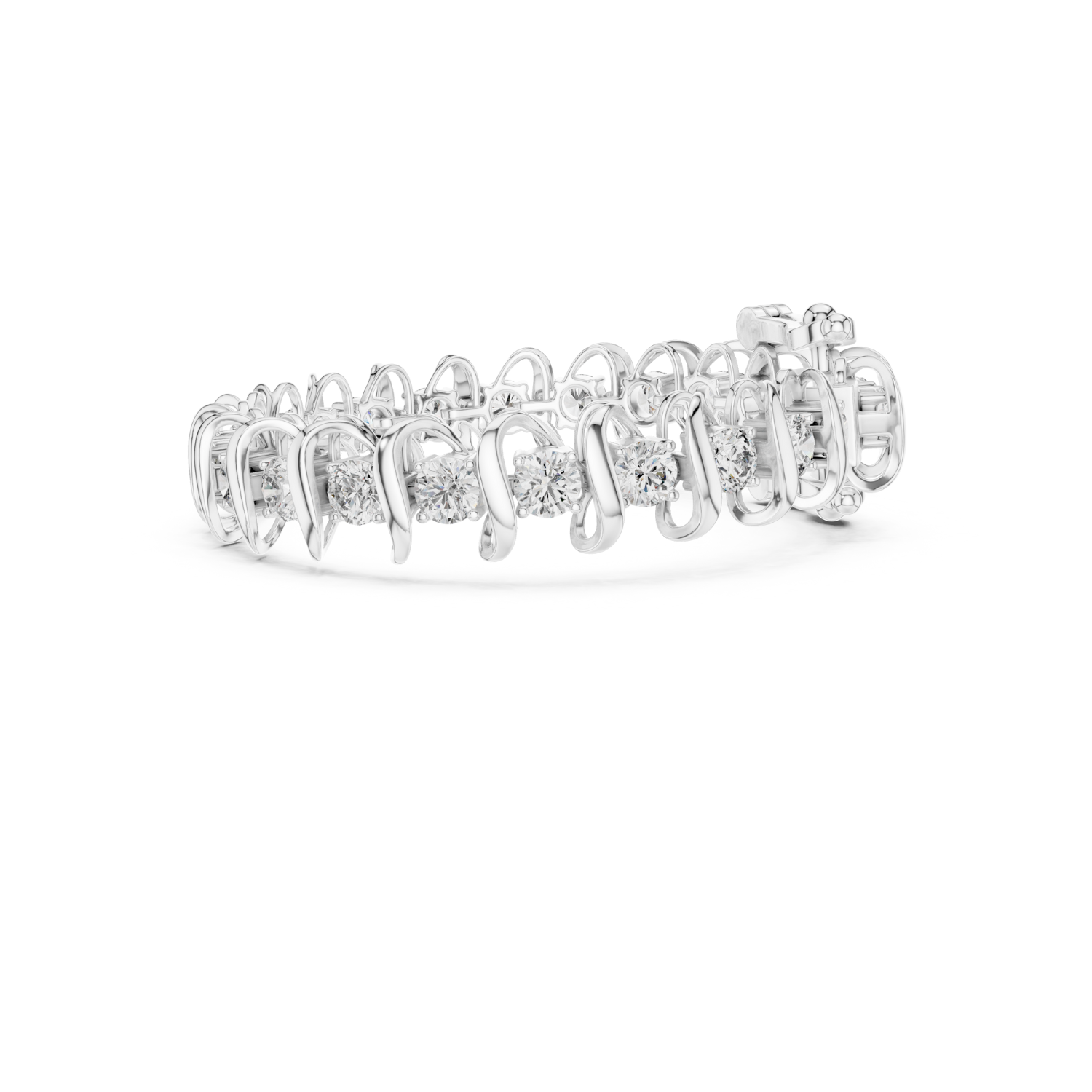 Natural Diamond Tennis Bracelet – 11.00ct H/VS2 Royal Essence Luxe Edition
