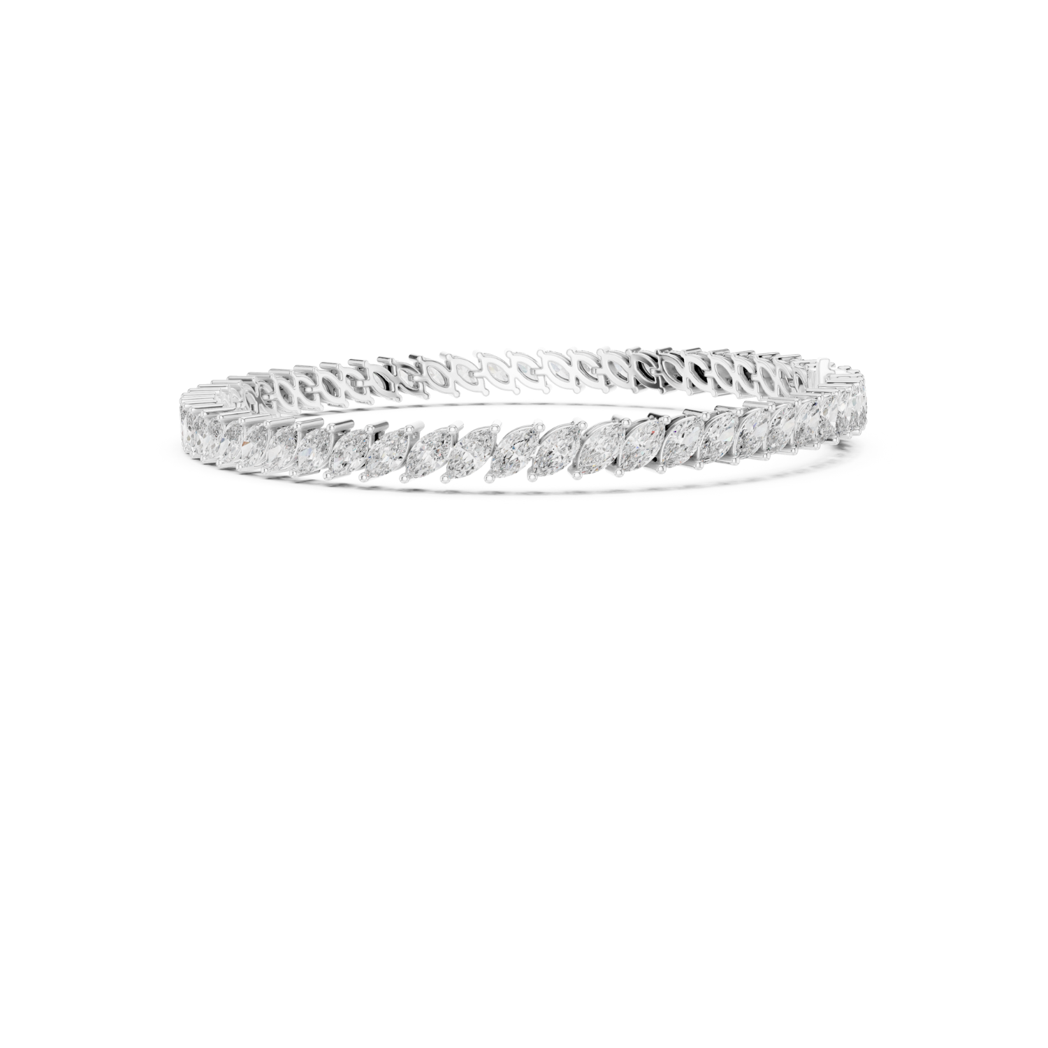 Natural Diamond Tennis Bracelet – 8.40ct GH/SI Noble Crown Luxe Series